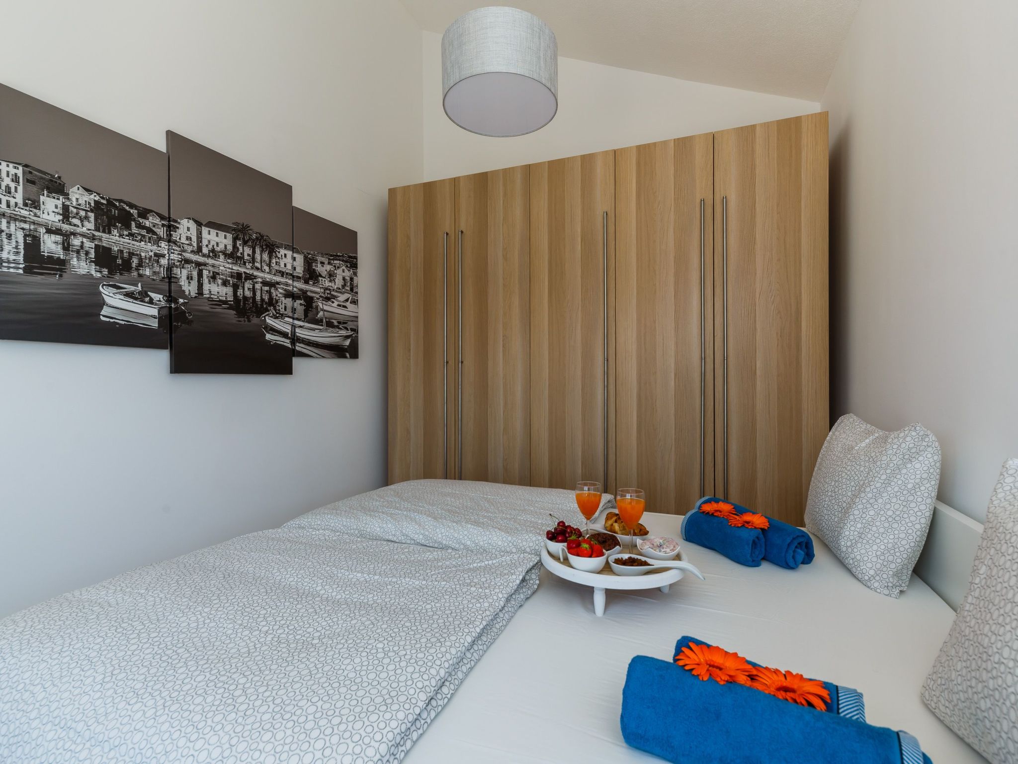 Appartement in Drvenik Veli mit Gemeinsamer Terrasse und Meerblick - Image-tags.info
