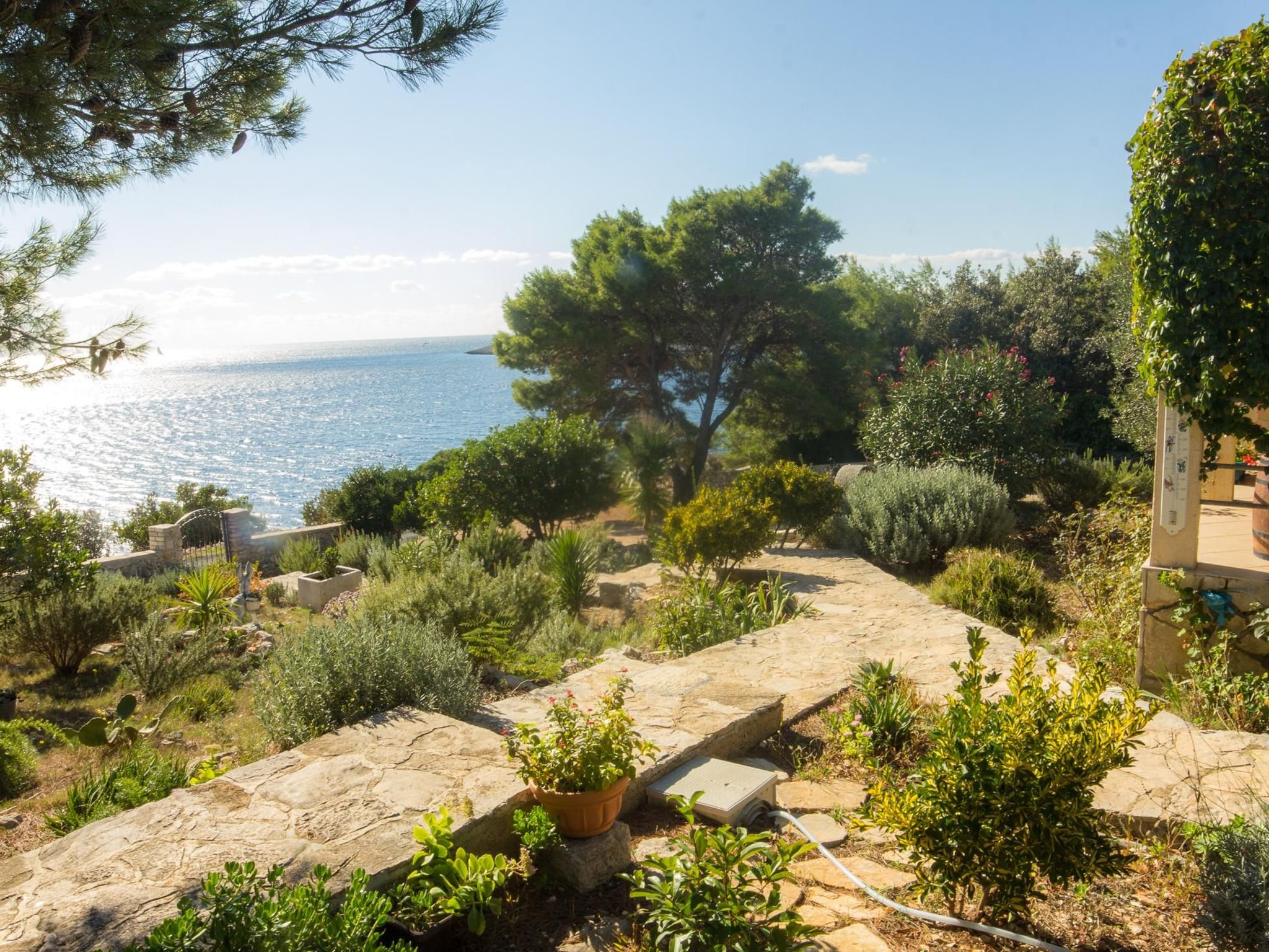 "Mirta" direkt am Strand-Drinnen