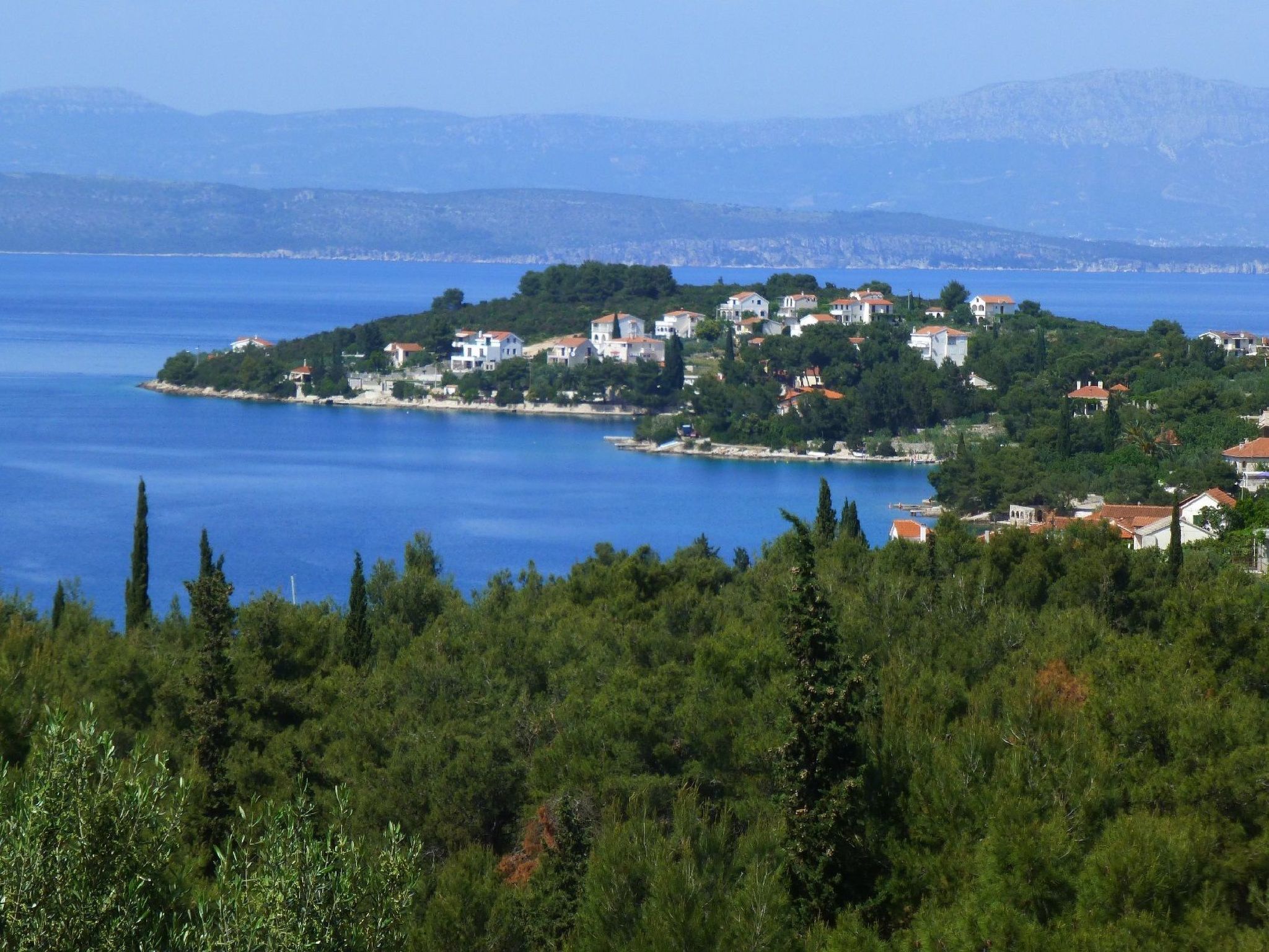 Apartment Bella mit Balkon und Terrasse in Necujam-Drinnen
