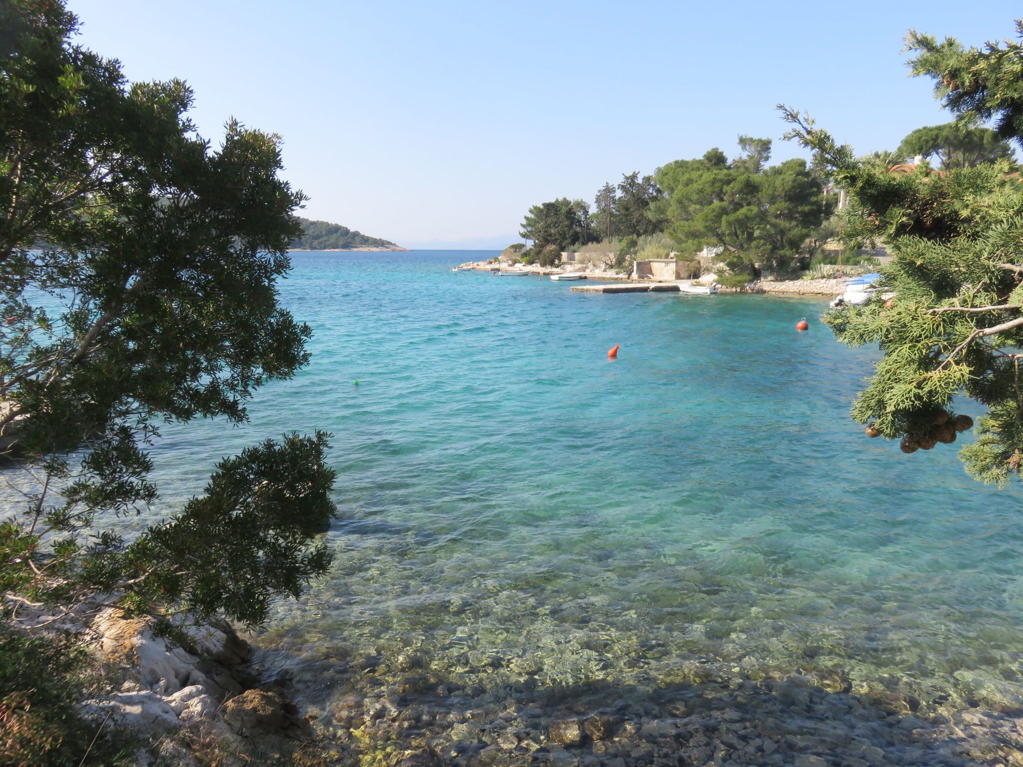 Apartment Bella mit Balkon und Terrasse in Necujam-Drinnen