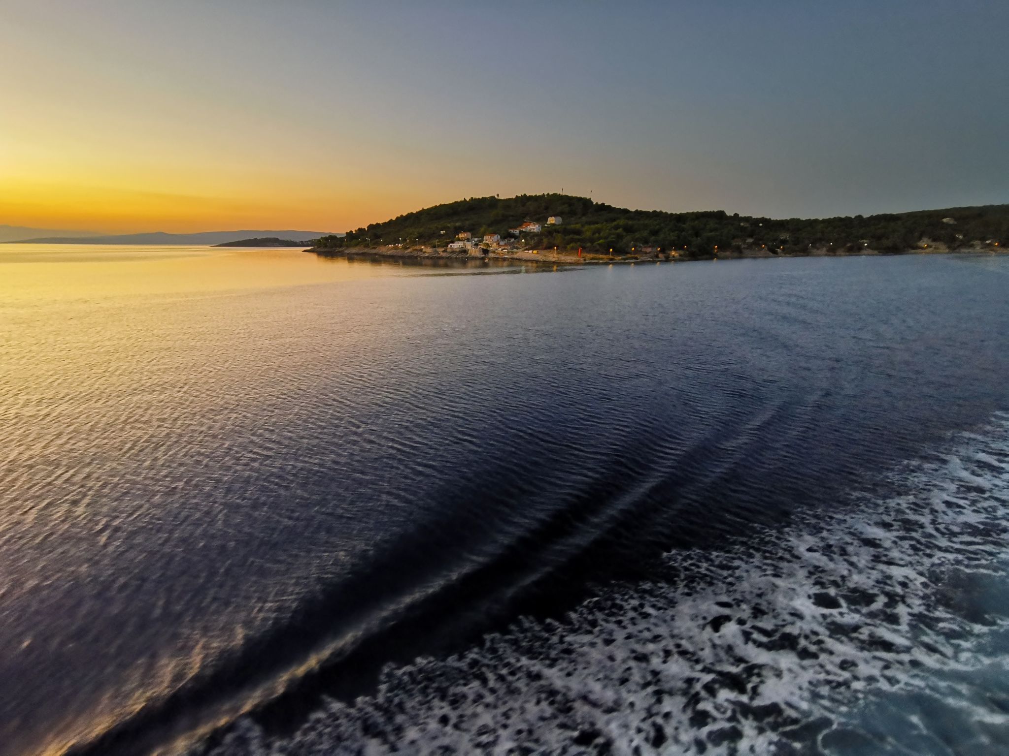 Apartment Bella mit Balkon und Terrasse in Necujam-Drinnen