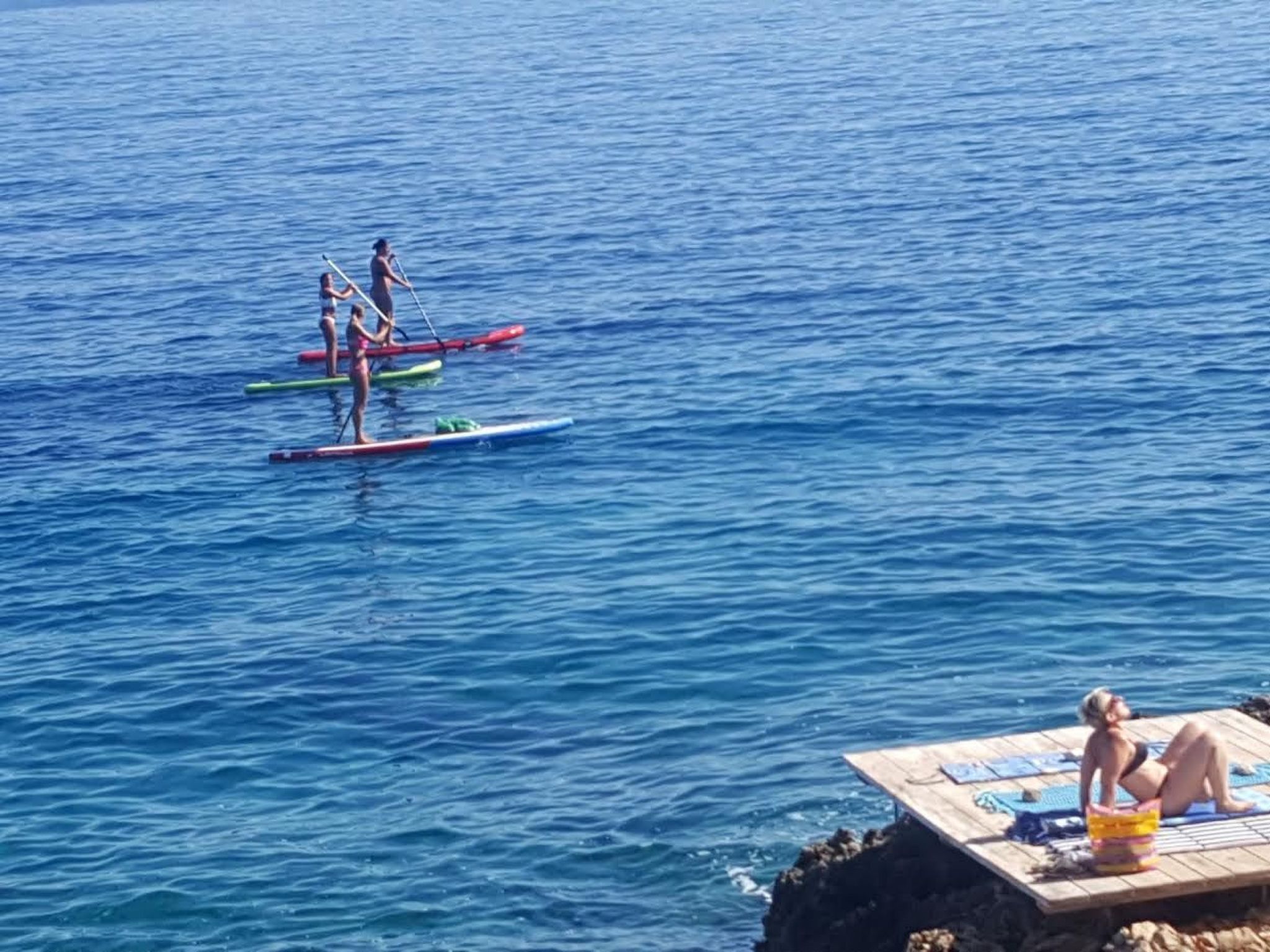 Mit beheiztem Außenpool-Dedans