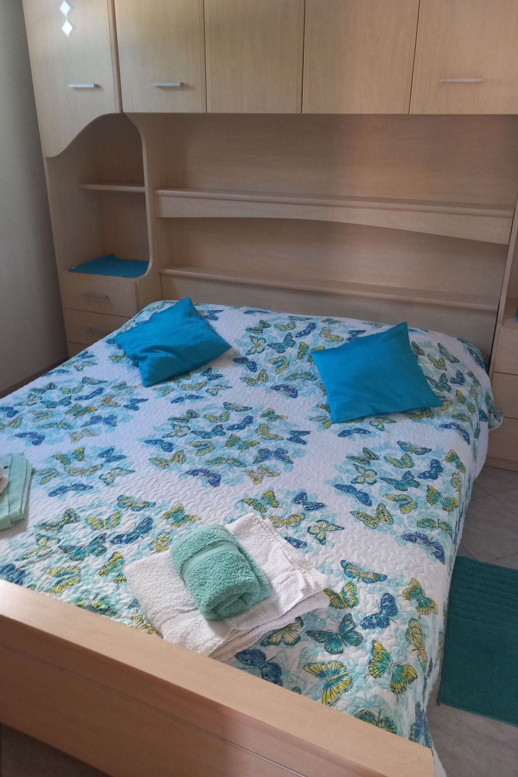 "Blue Apartment" am Strand-Dedans