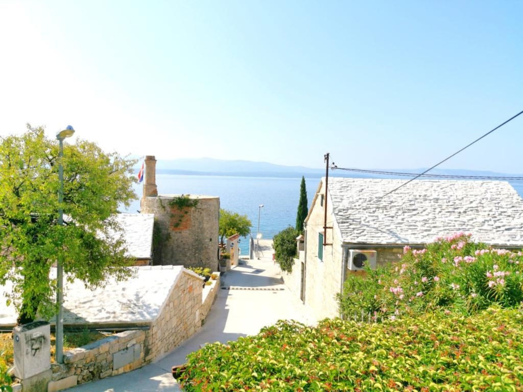 Für 3 Personen  + 1 Kind ca. 55 m&sup2; in Bol, Adriaküste Kroatien (Kroatische