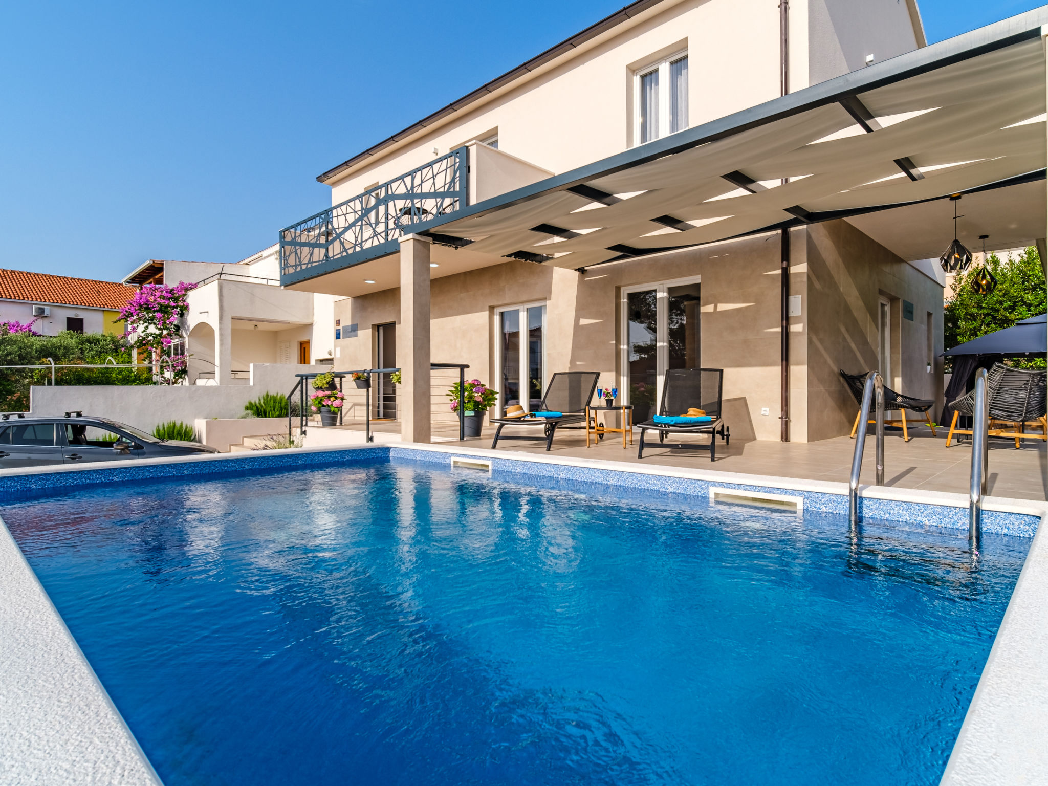 Vakantiehuis met privé zwembad in Brac/Milna (Kroatië) voor 8 personen