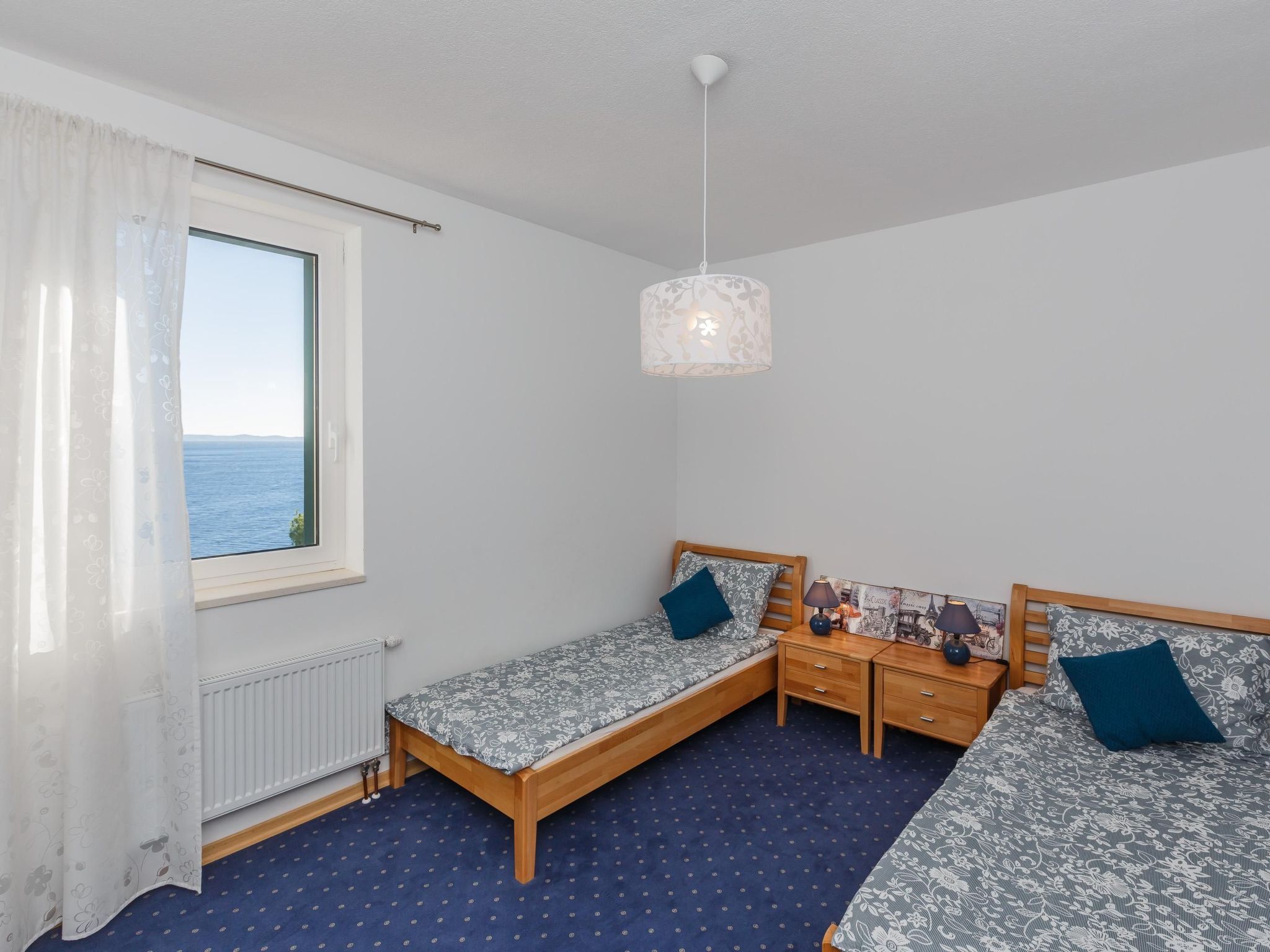 Ferienvilla "Osibova" mit Blick auf das Wasser-Drinnen