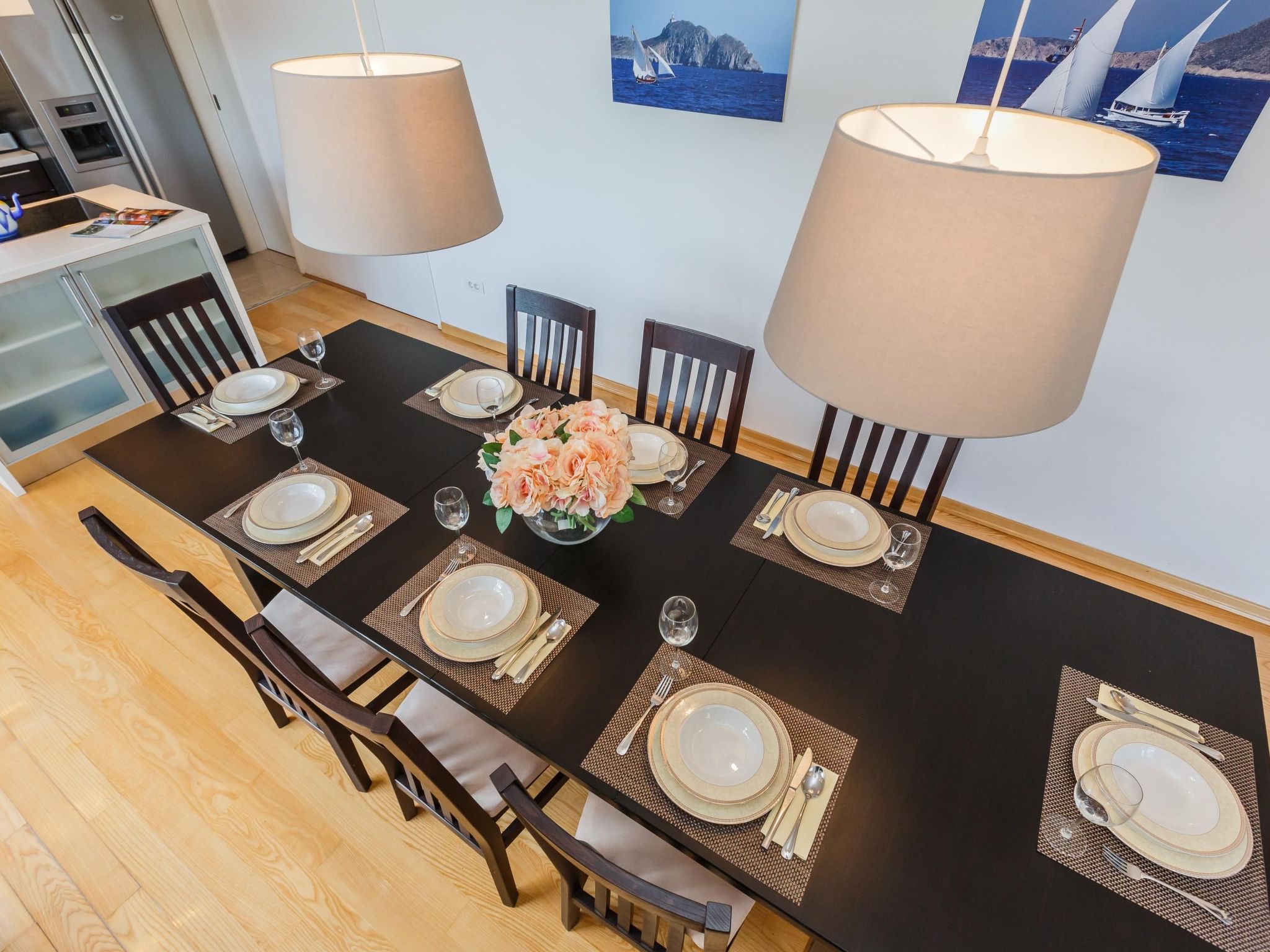 Ferienvilla "Osibova" mit Blick auf das Wasser-Drinnen