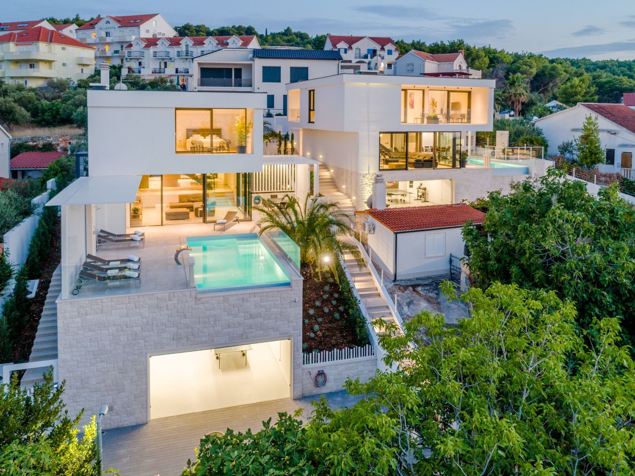 Ferienhaus mit umzäuntem Garten in Brac/Sutivan (Kroatien) und 1 Hund erlaubt