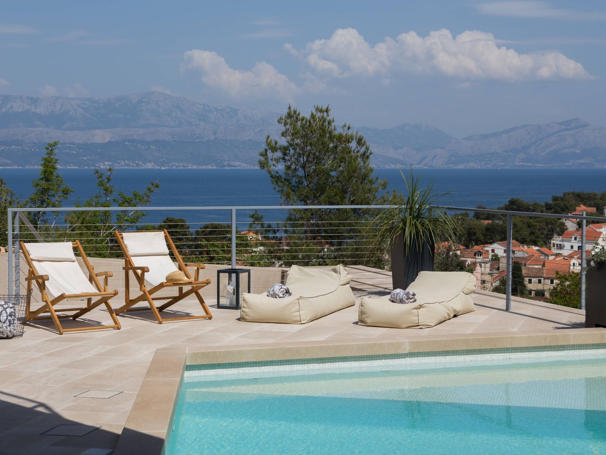 Vakantiehuis met privé zwembad in Brac/Sutivan (Kroatië) voor 8 personen