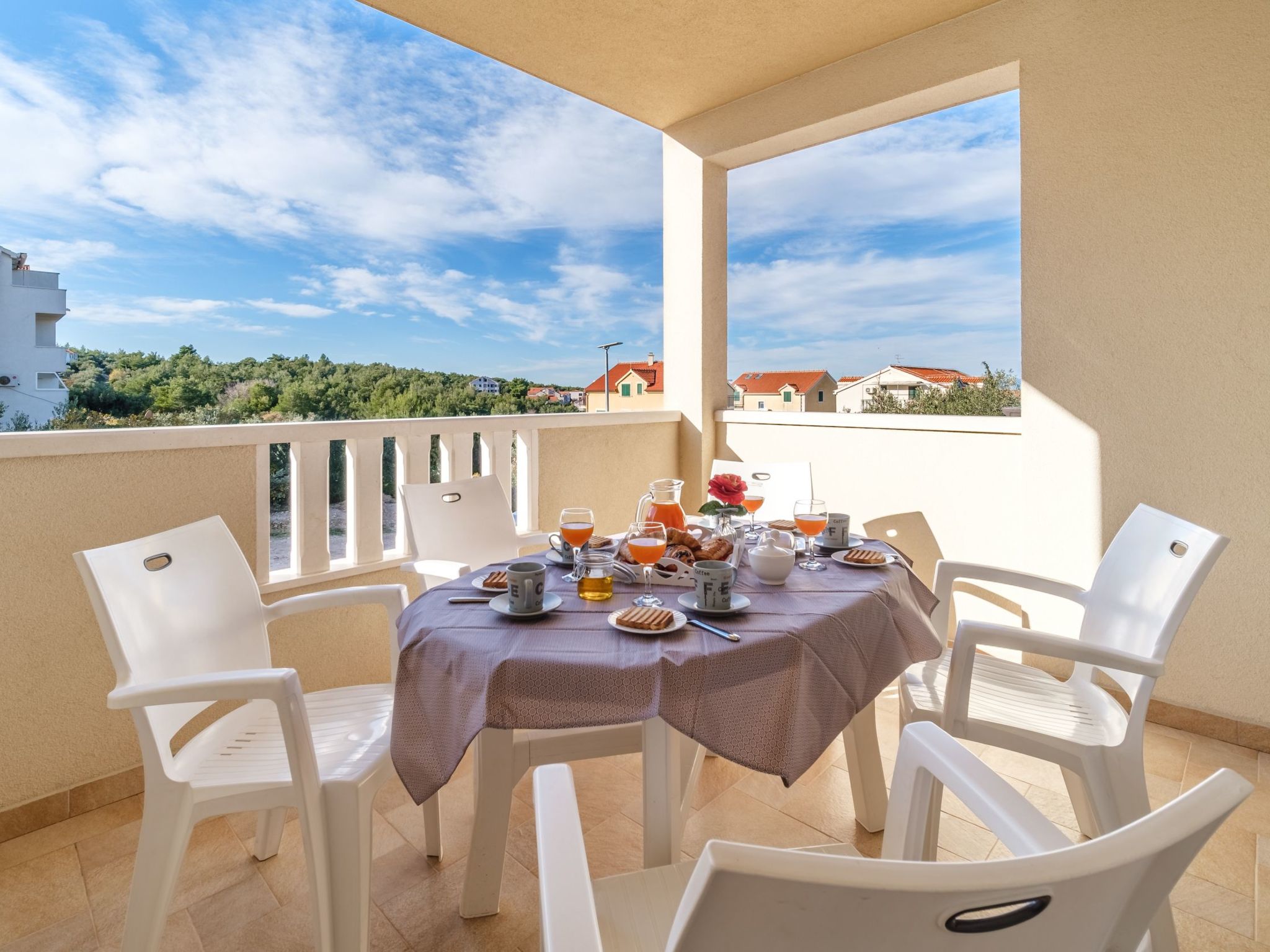 Wohnung "Ankora" mit Blick auf das Wasser Apartment in Brac Island