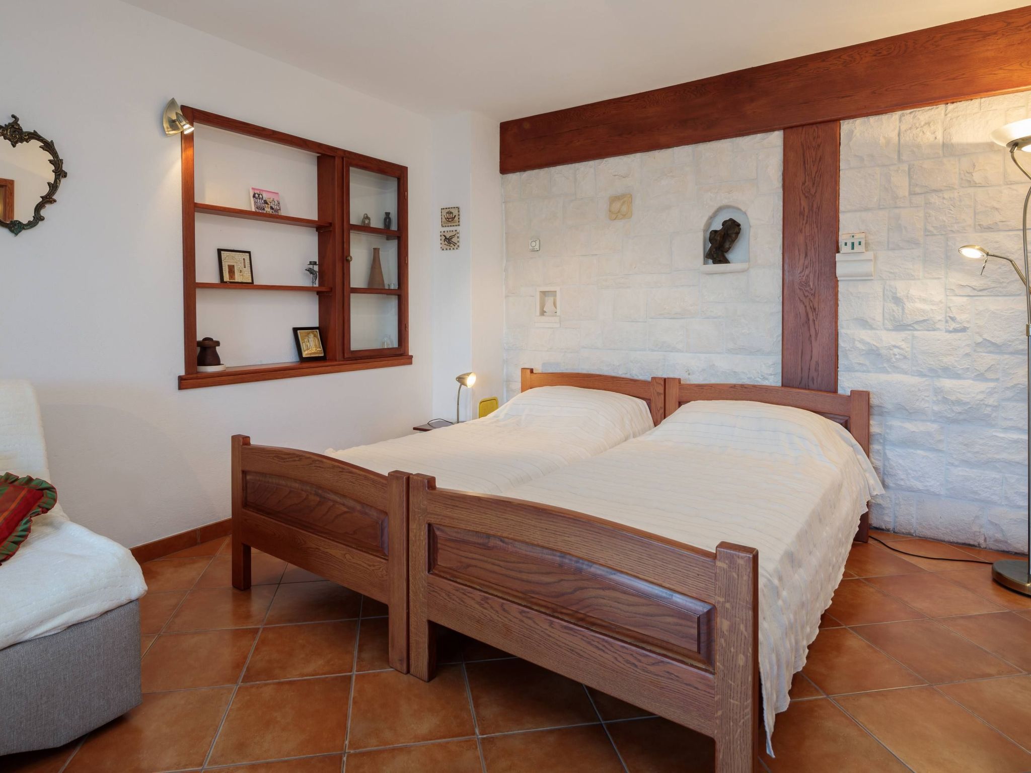 Luxuriöses Studio-Apartment mit Terrasse-Dedans