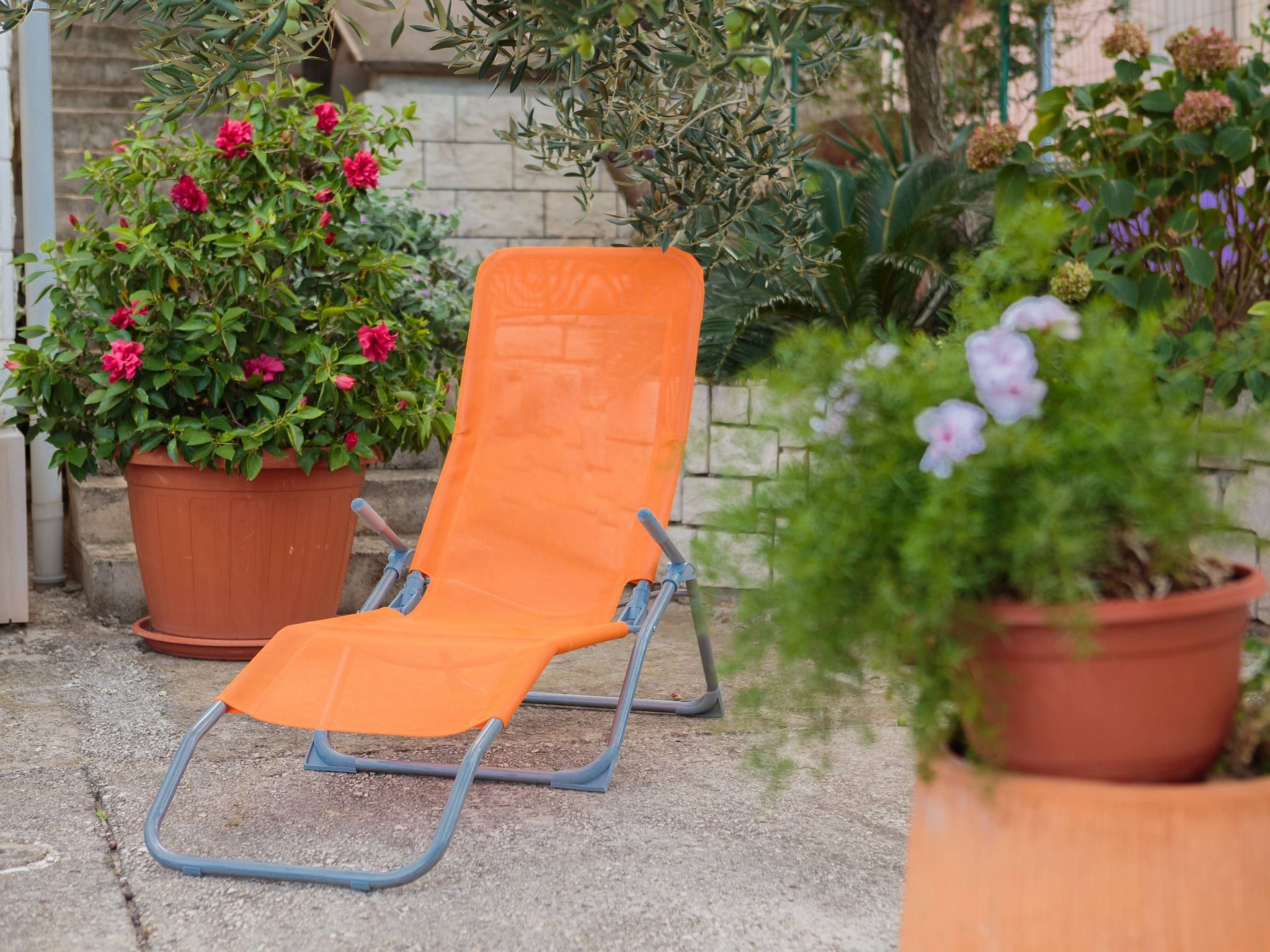 Luxuriöses Studio-Apartment mit Terrasse-Dedans