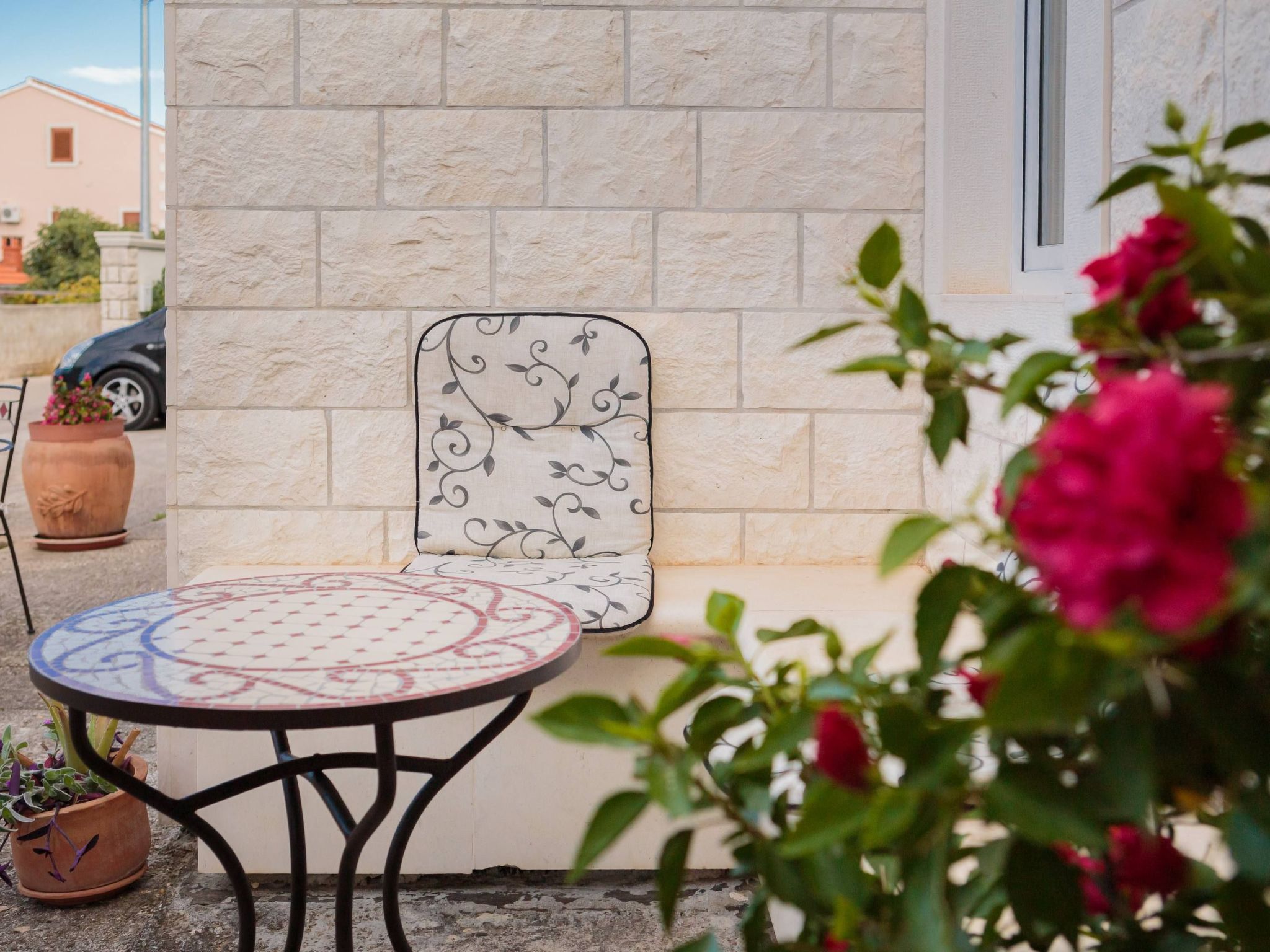 Luxuriöses Studio-Apartment mit Terrasse-Dedans