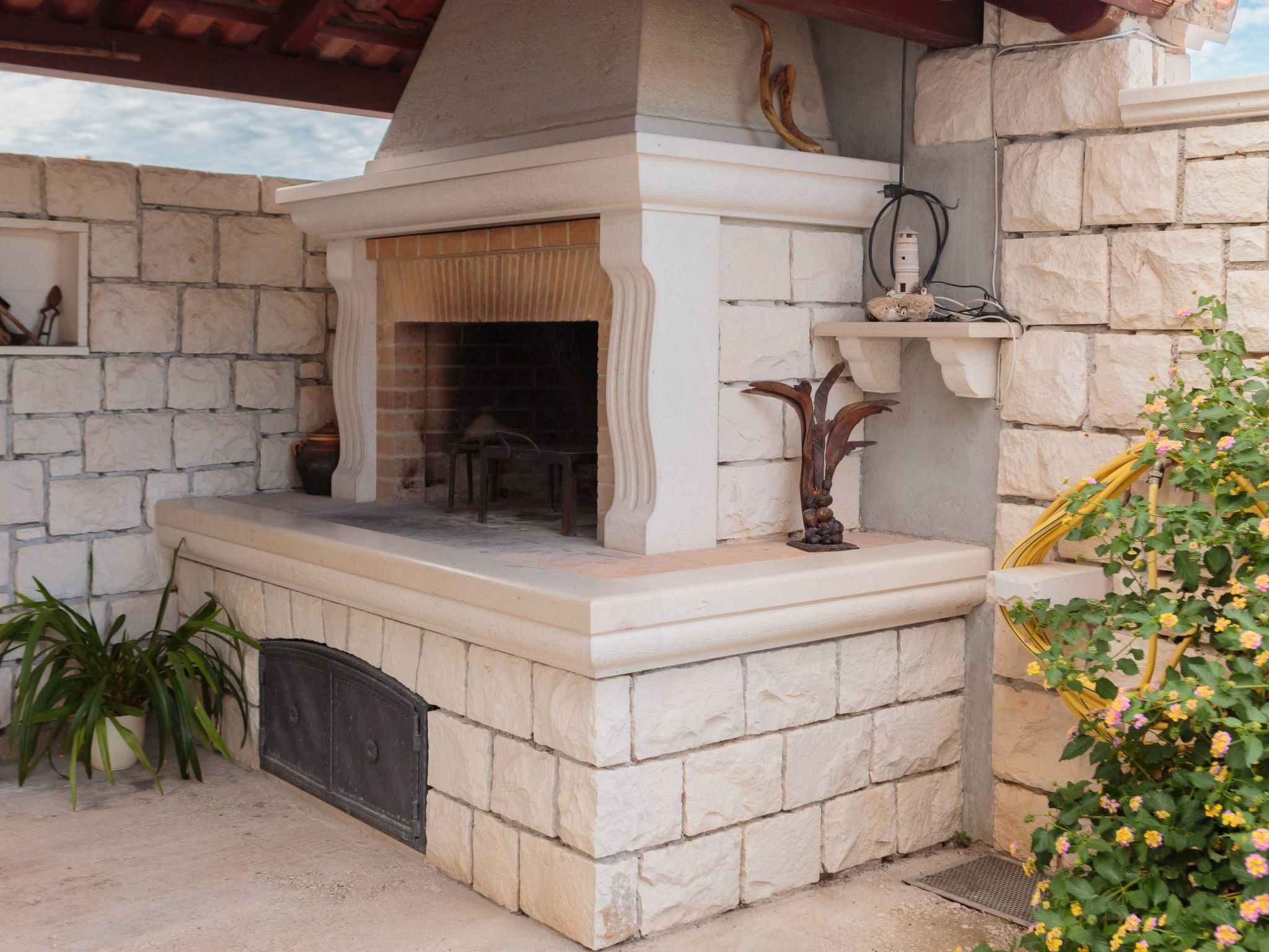 Luxuriöses Studio-Apartment mit Terrasse-Dedans