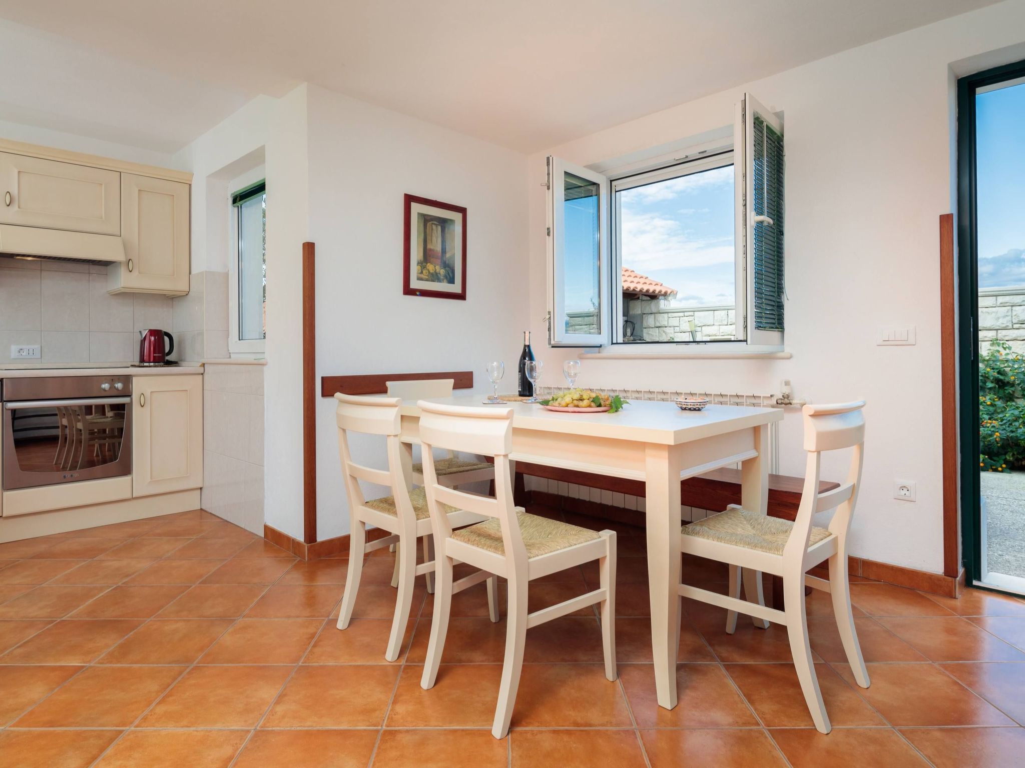 Luxuriöses Studio-Apartment mit Terrasse-Dedans