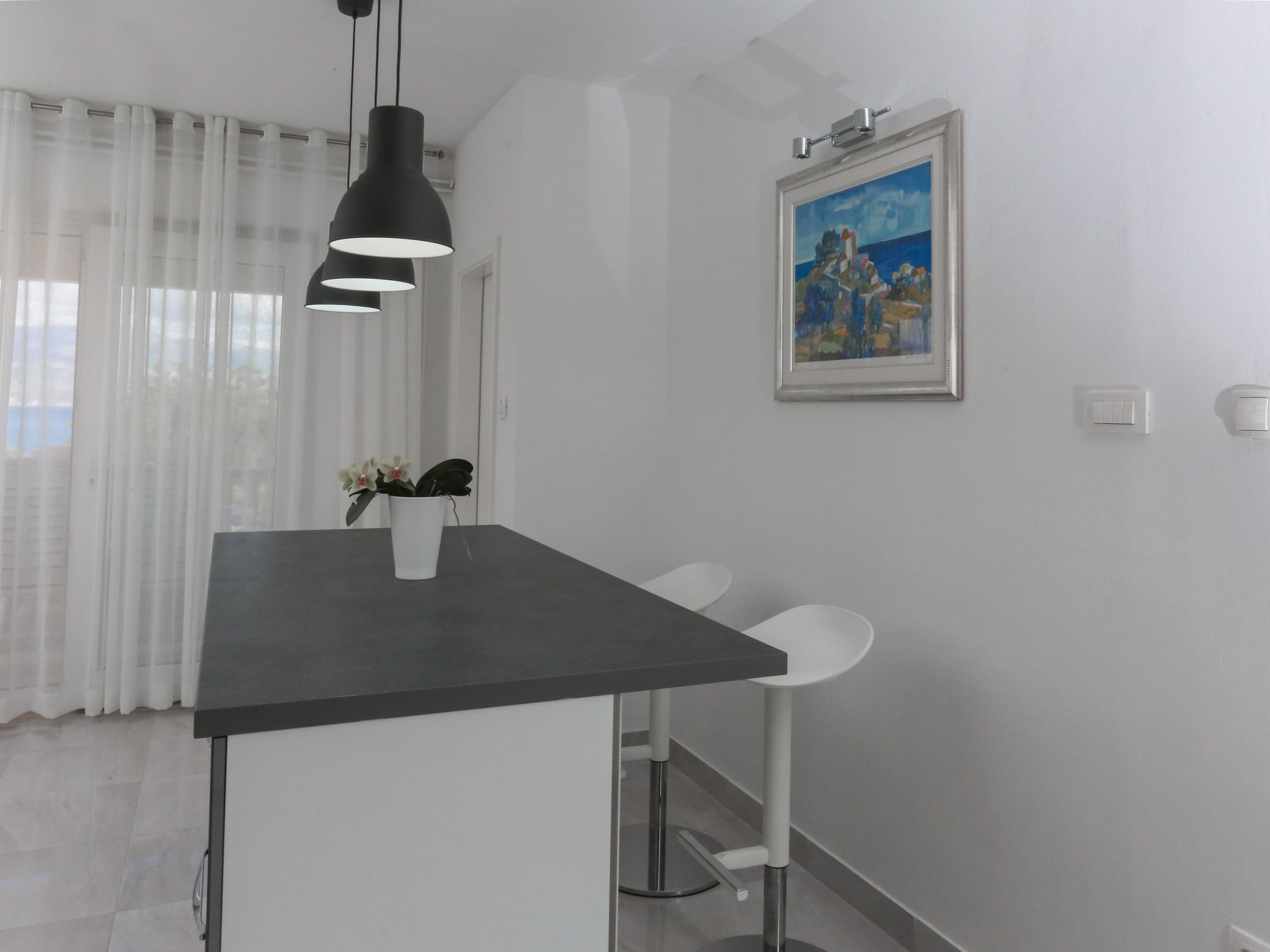 Komplett ausgestattete Wohnung für 7 Personen-Inside