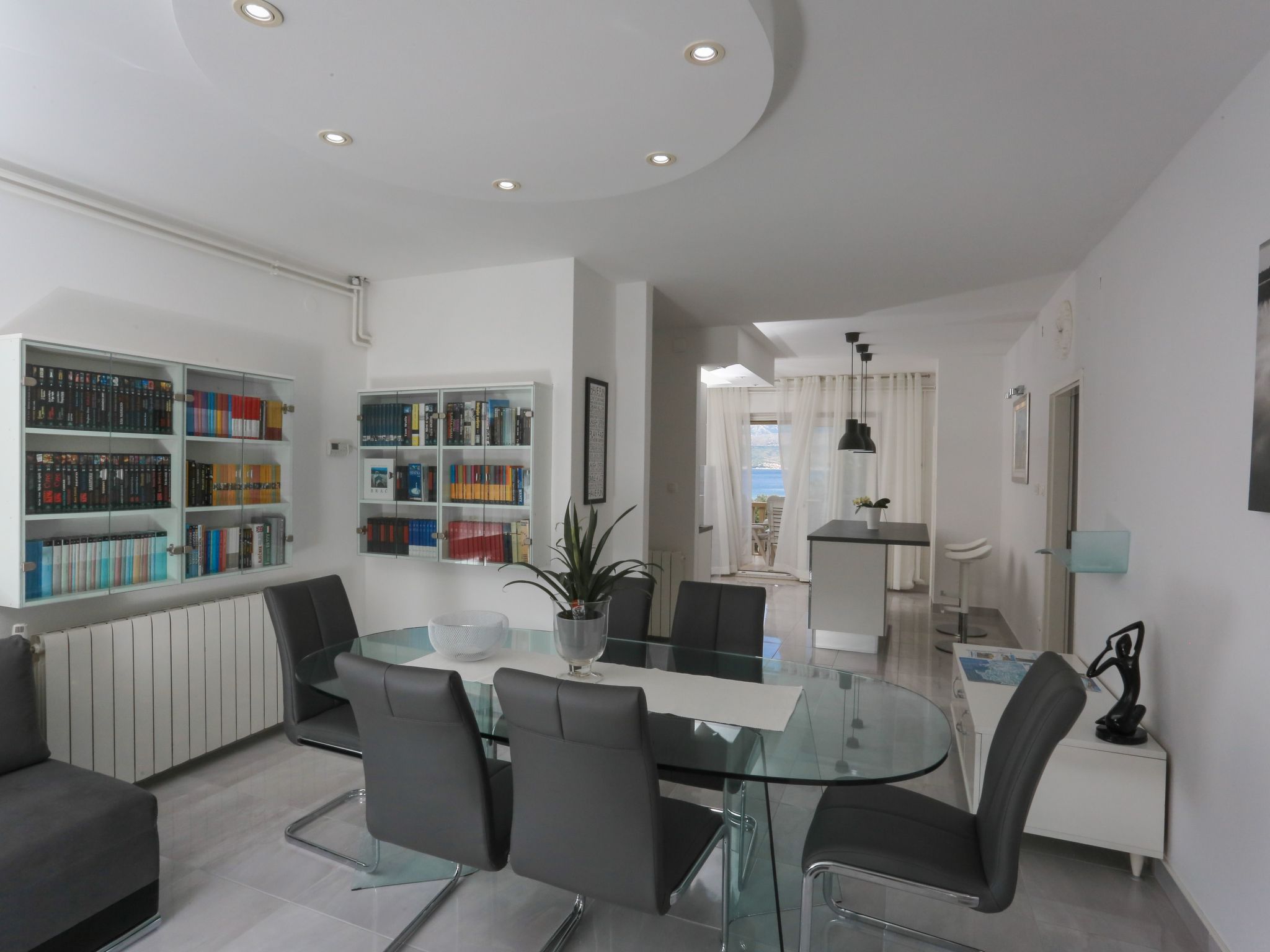 Komplett ausgestattete Wohnung für 7 Personen-Inside