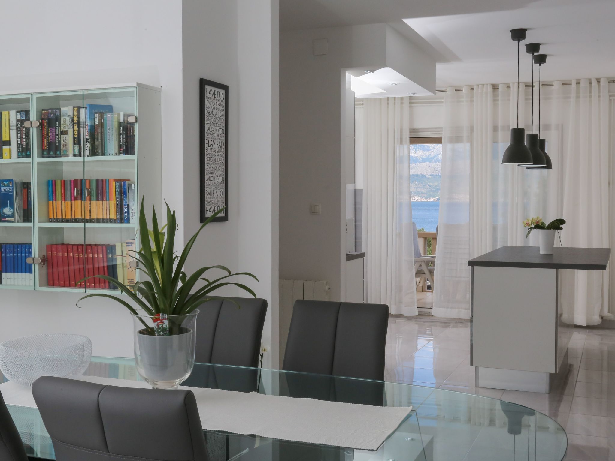 Komplett ausgestattete Wohnung für 7 Personen-Inside