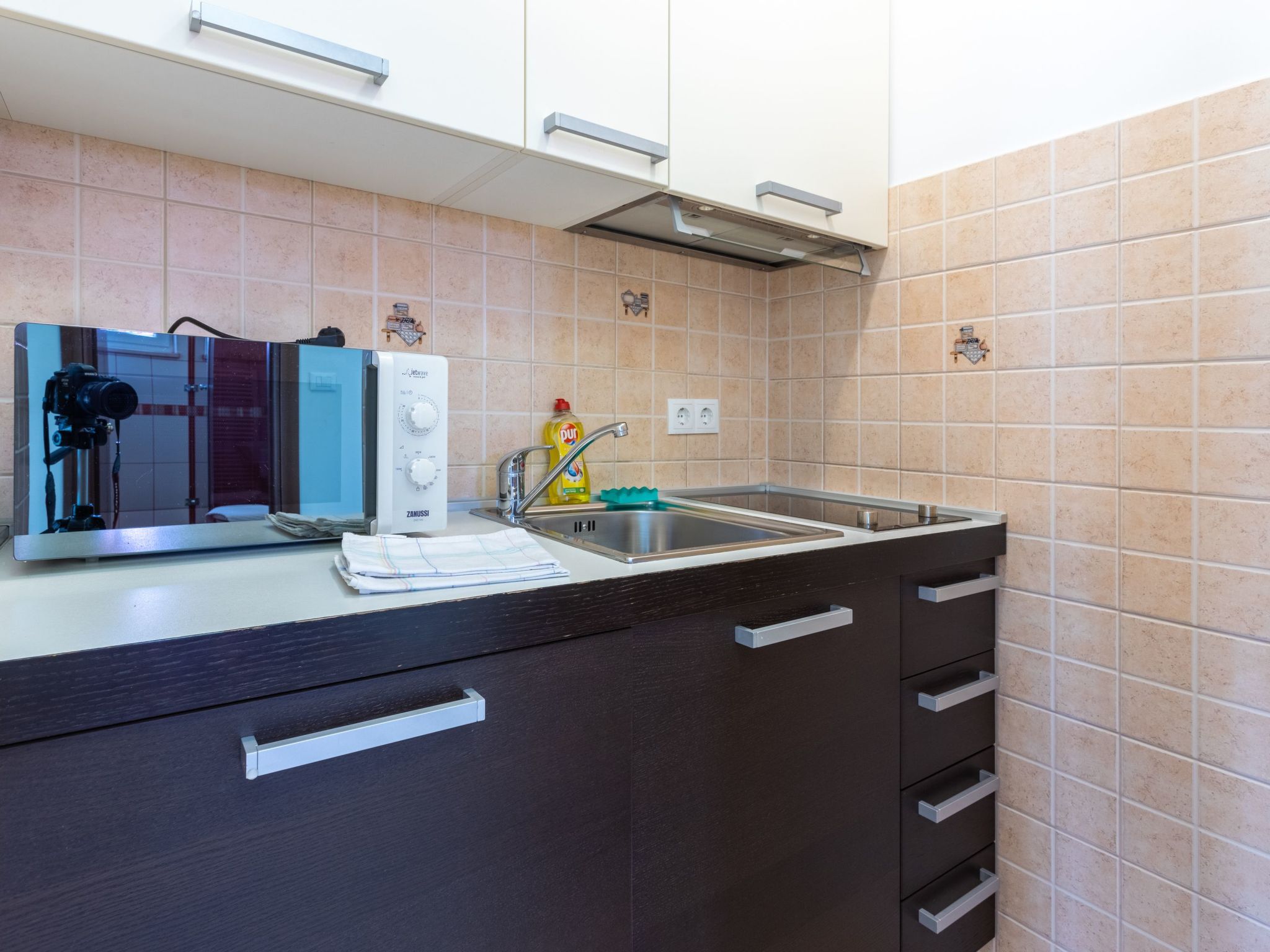 In der ersten Etage mit Meerblick-Dedans