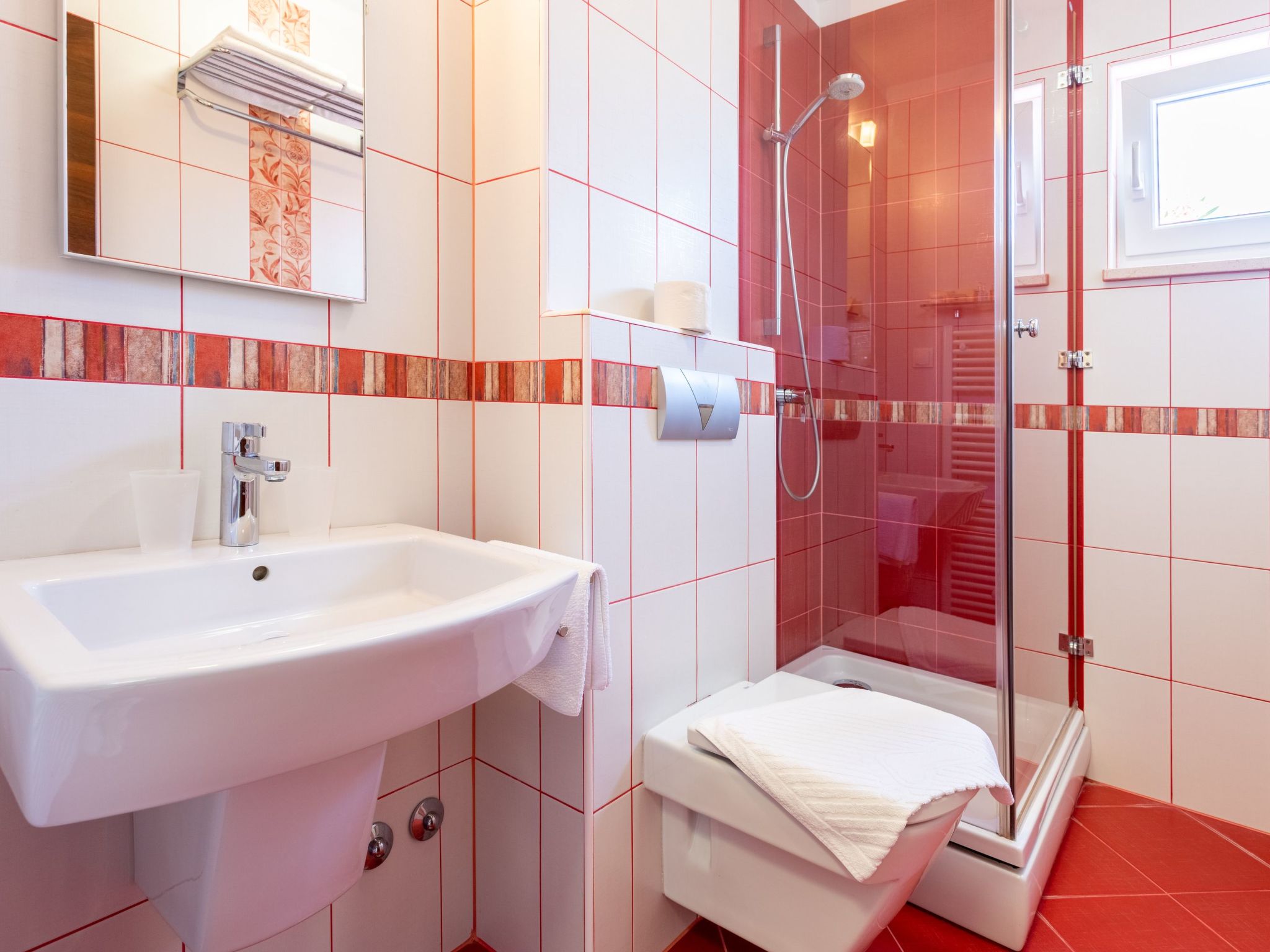 In der ersten Etage mit Meerblick-Dedans