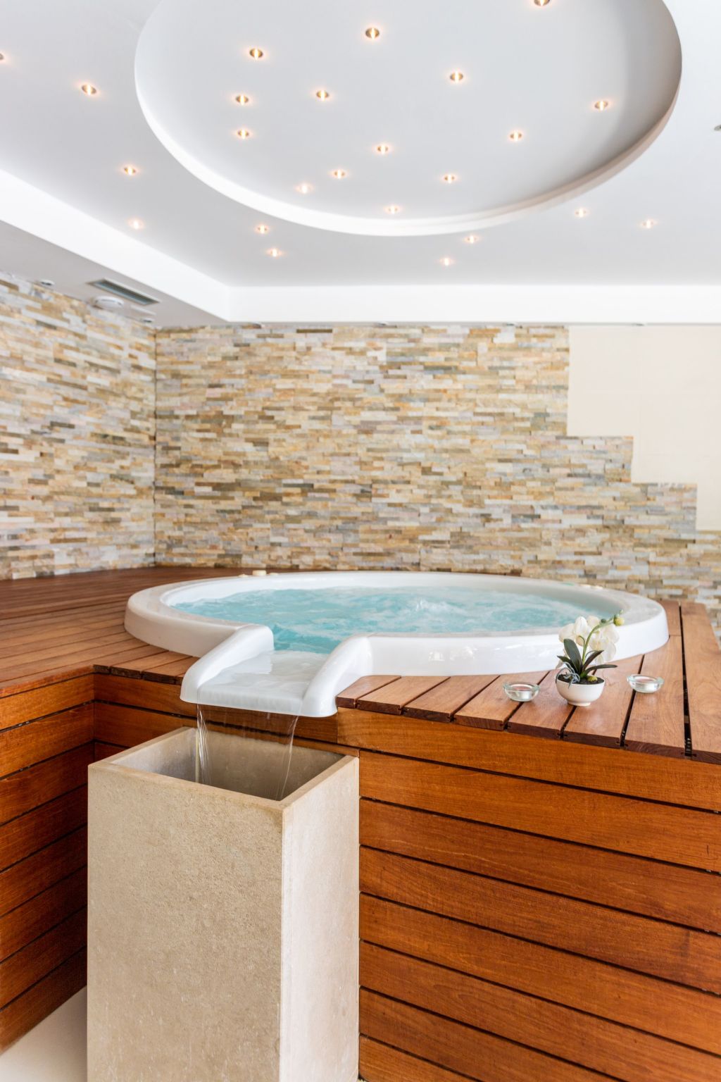 In der ersten Etage mit Meerblick-Dedans