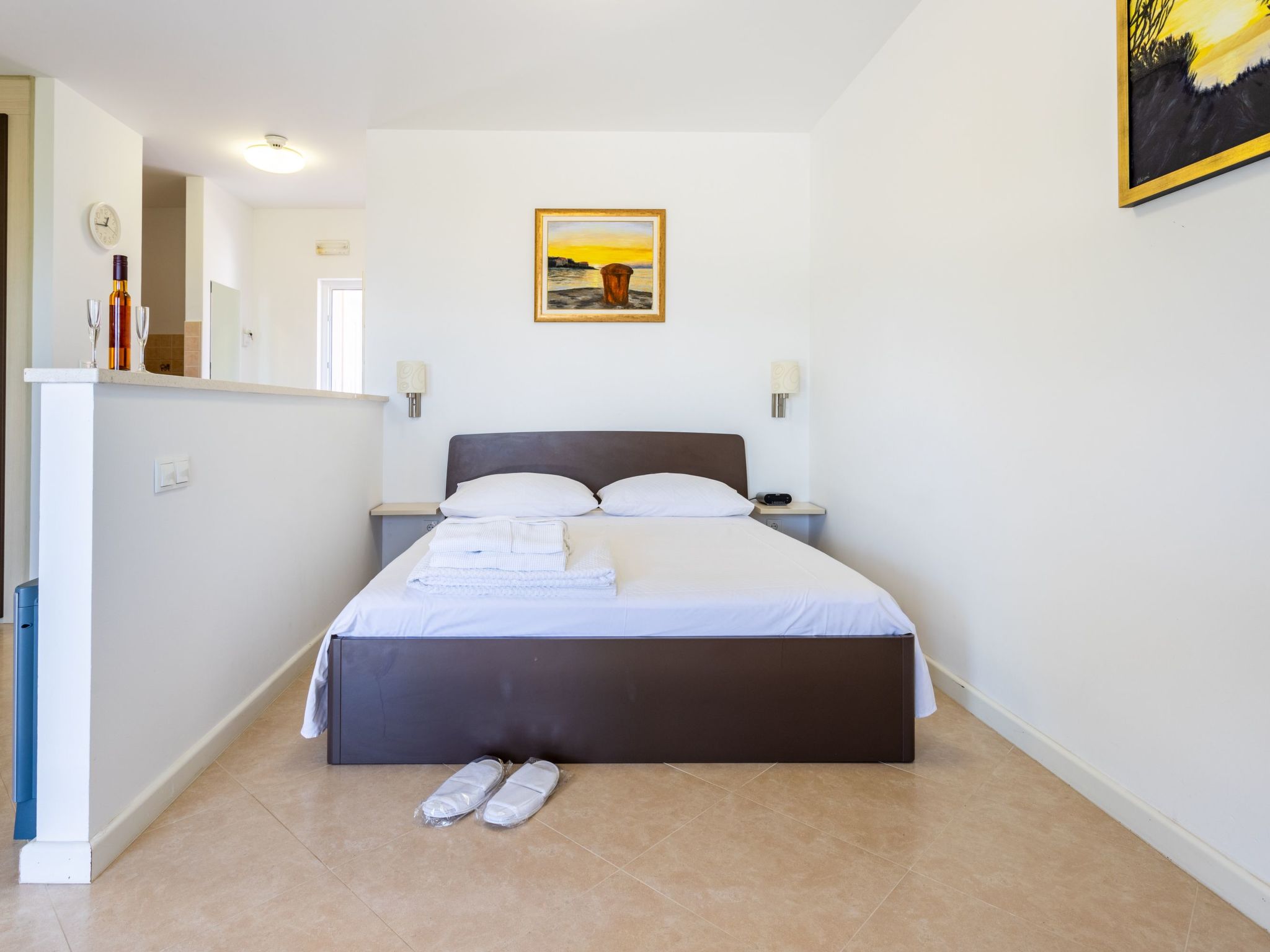 Luxuriöses Studio mit privater Terrasse-Dedans