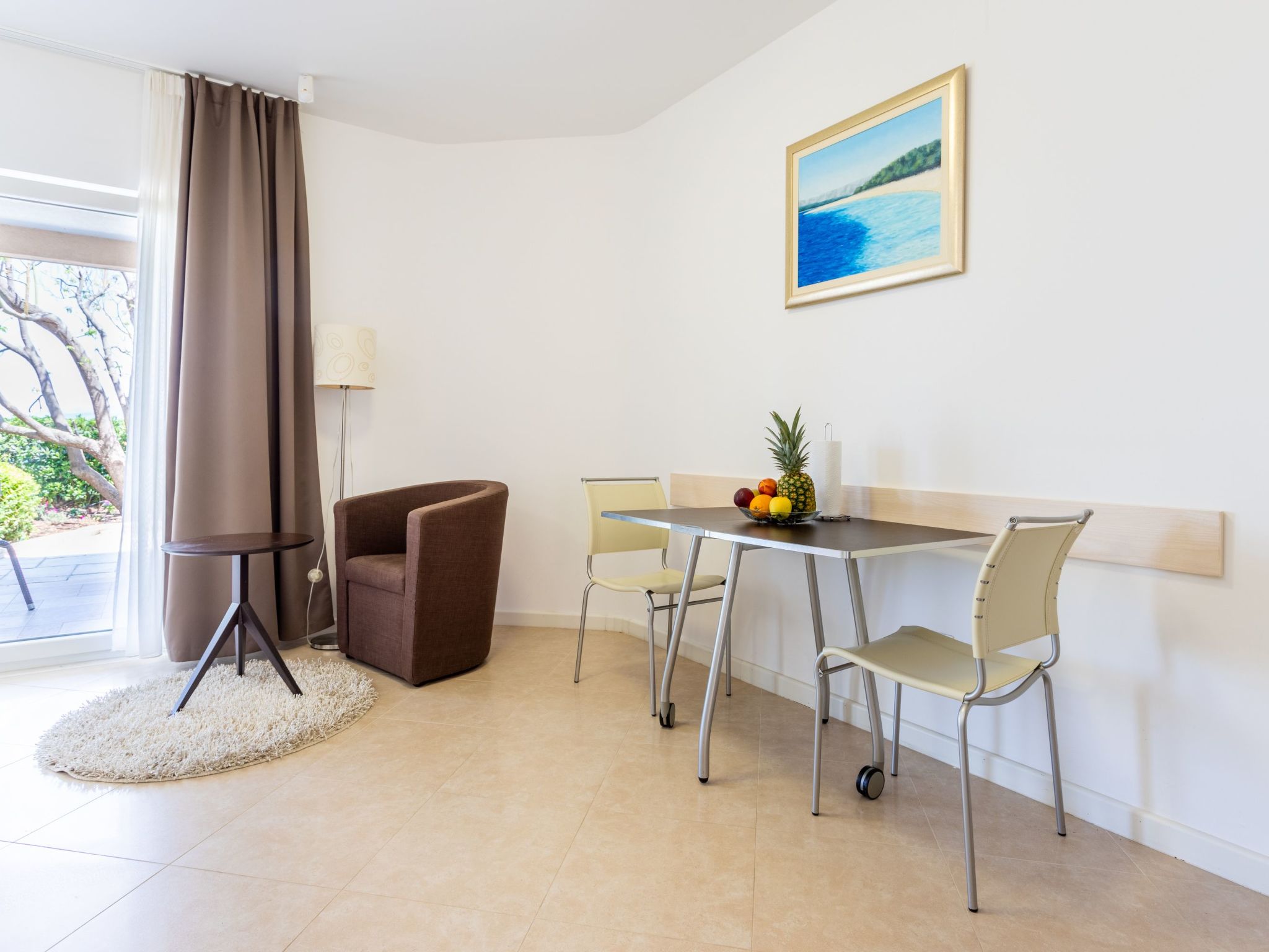 Luxuriöses Studio mit privater Terrasse-Dedans