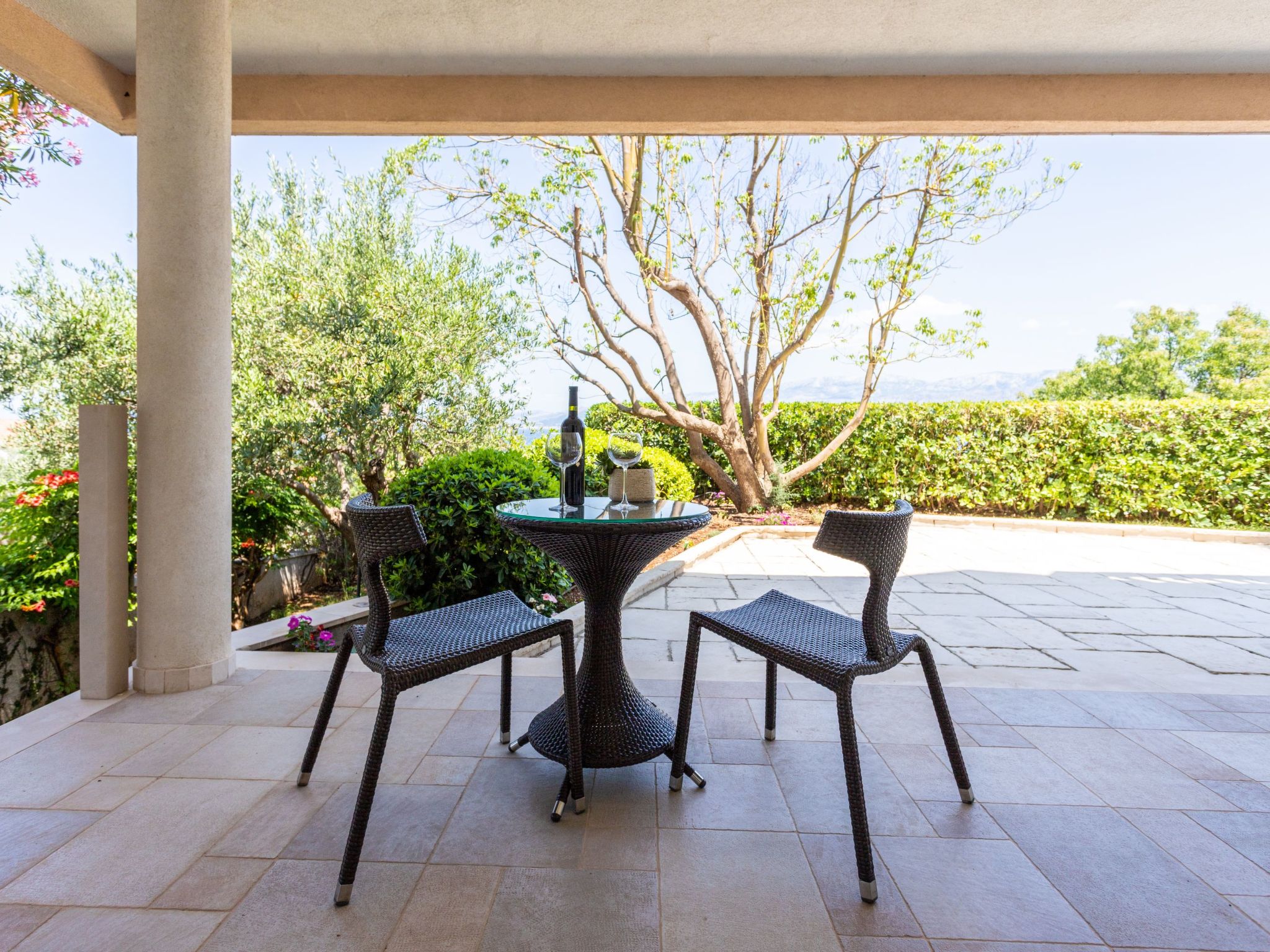 Luxuriöses Studio mit privater Terrasse-Dedans