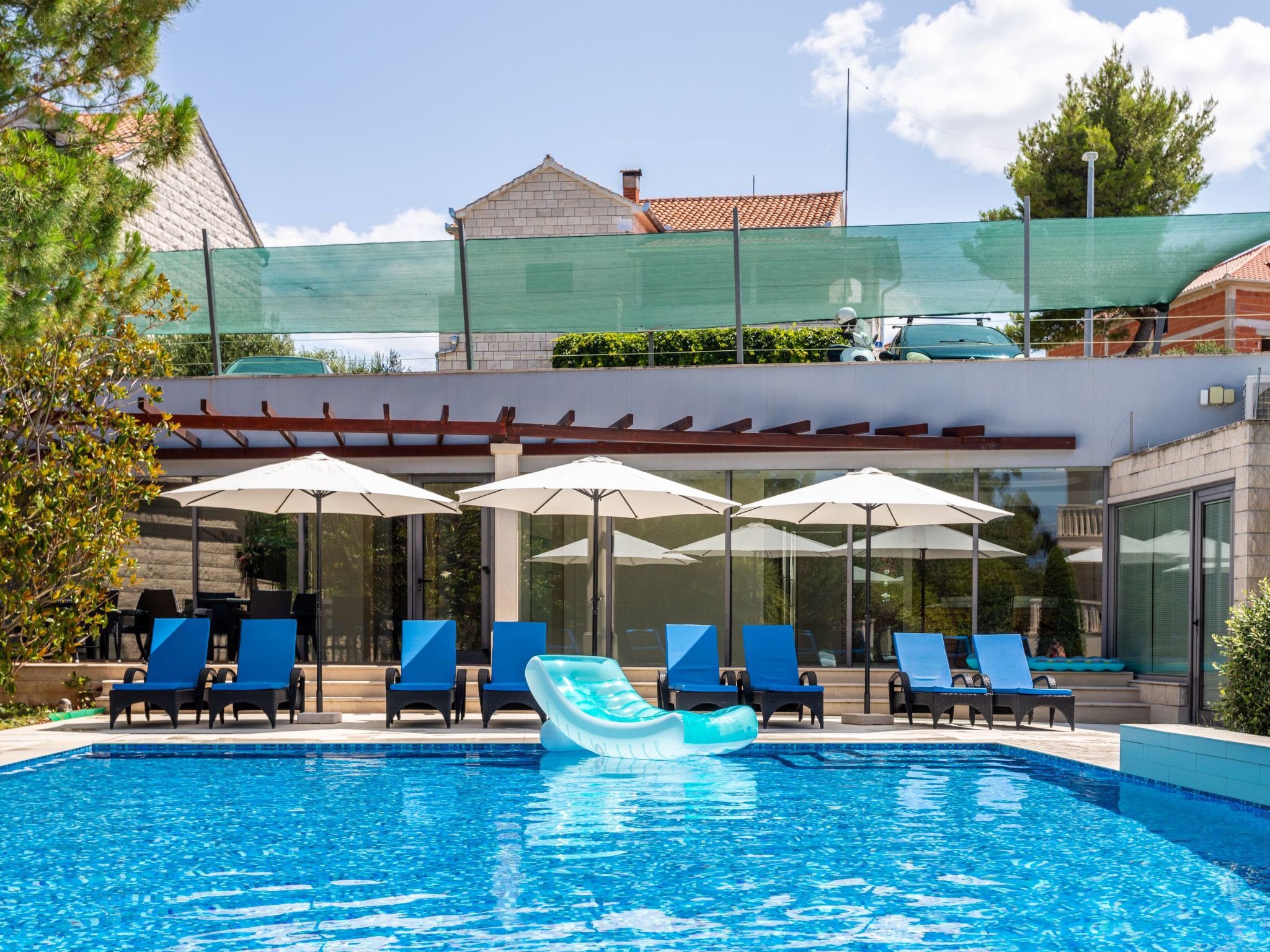 Luxuriöses Studio mit privater Terrasse-Dedans