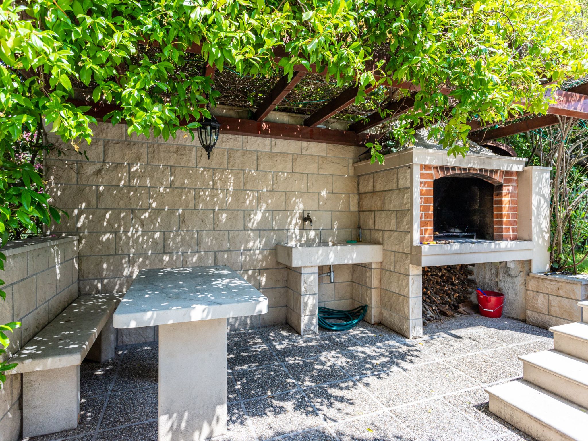 Luxuriöses Studio mit privater Terrasse-Dedans