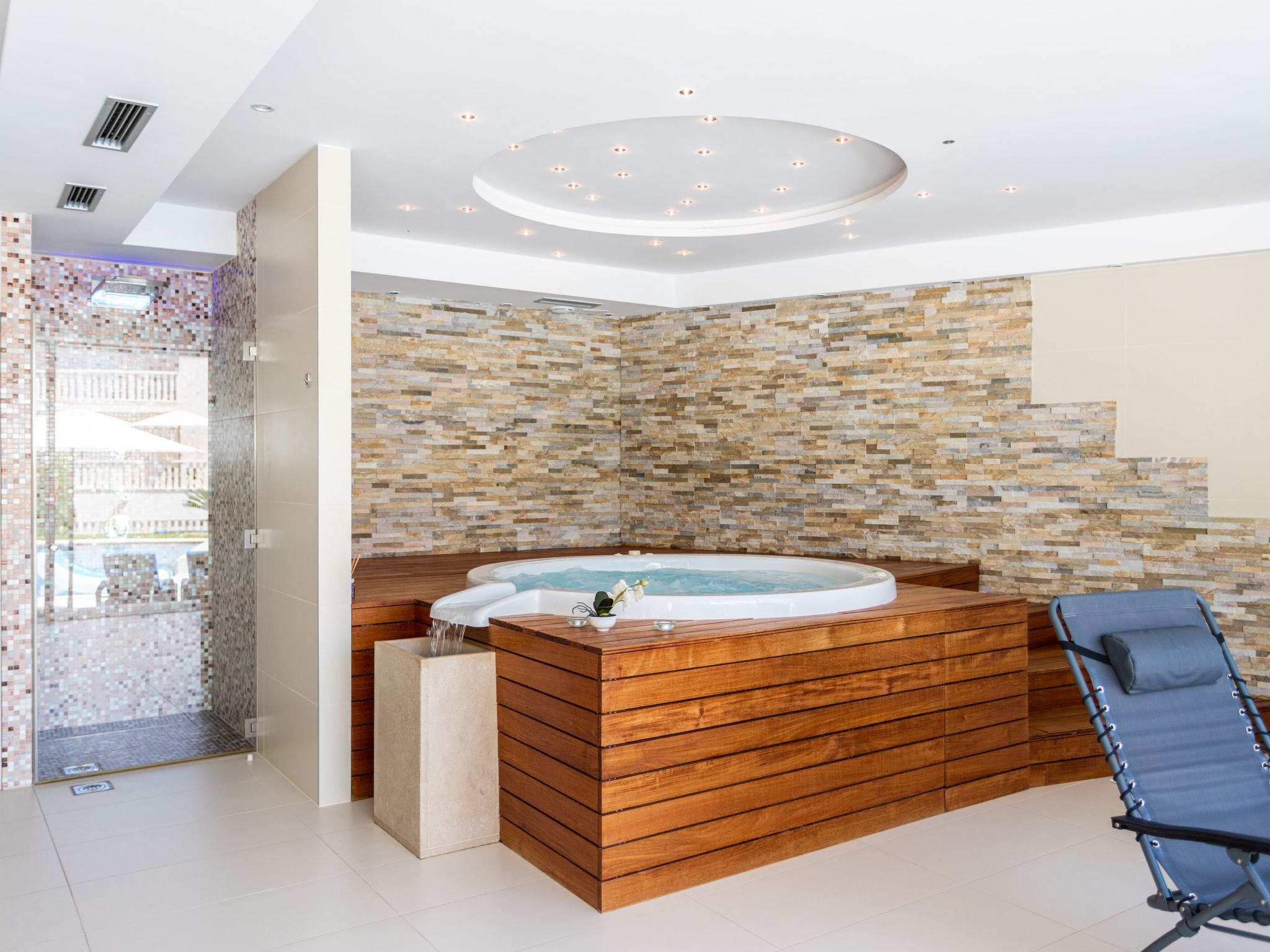 Luxuriöses Studio mit privater Terrasse-Dedans