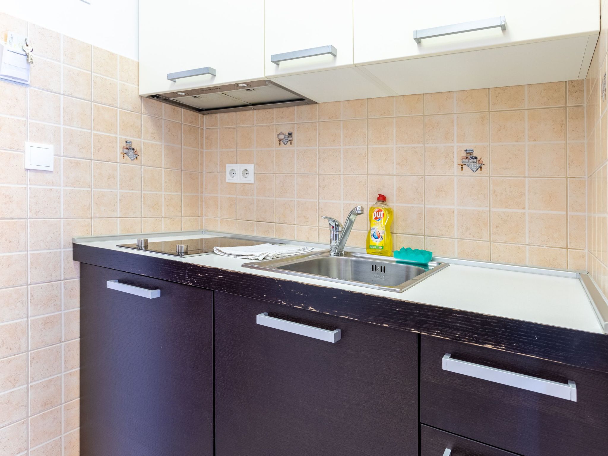 Geräumige Wohnung mit Meerblick vom Sonnenbalkon-Dedans