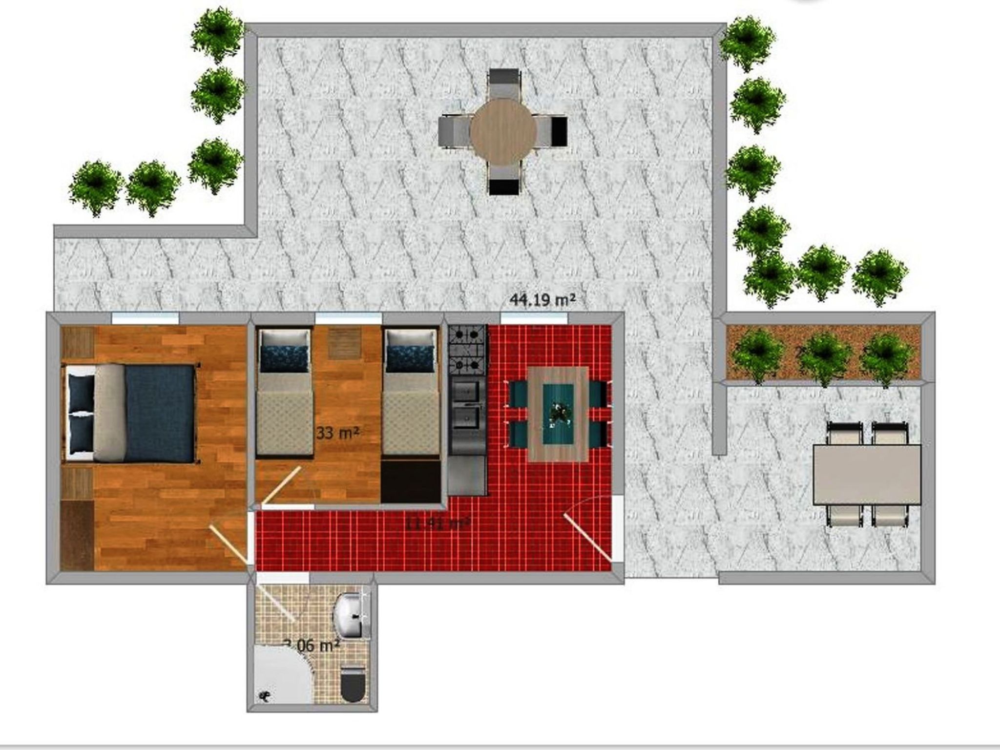 Wohnung "Ferienwohnungen Villa Vanja"