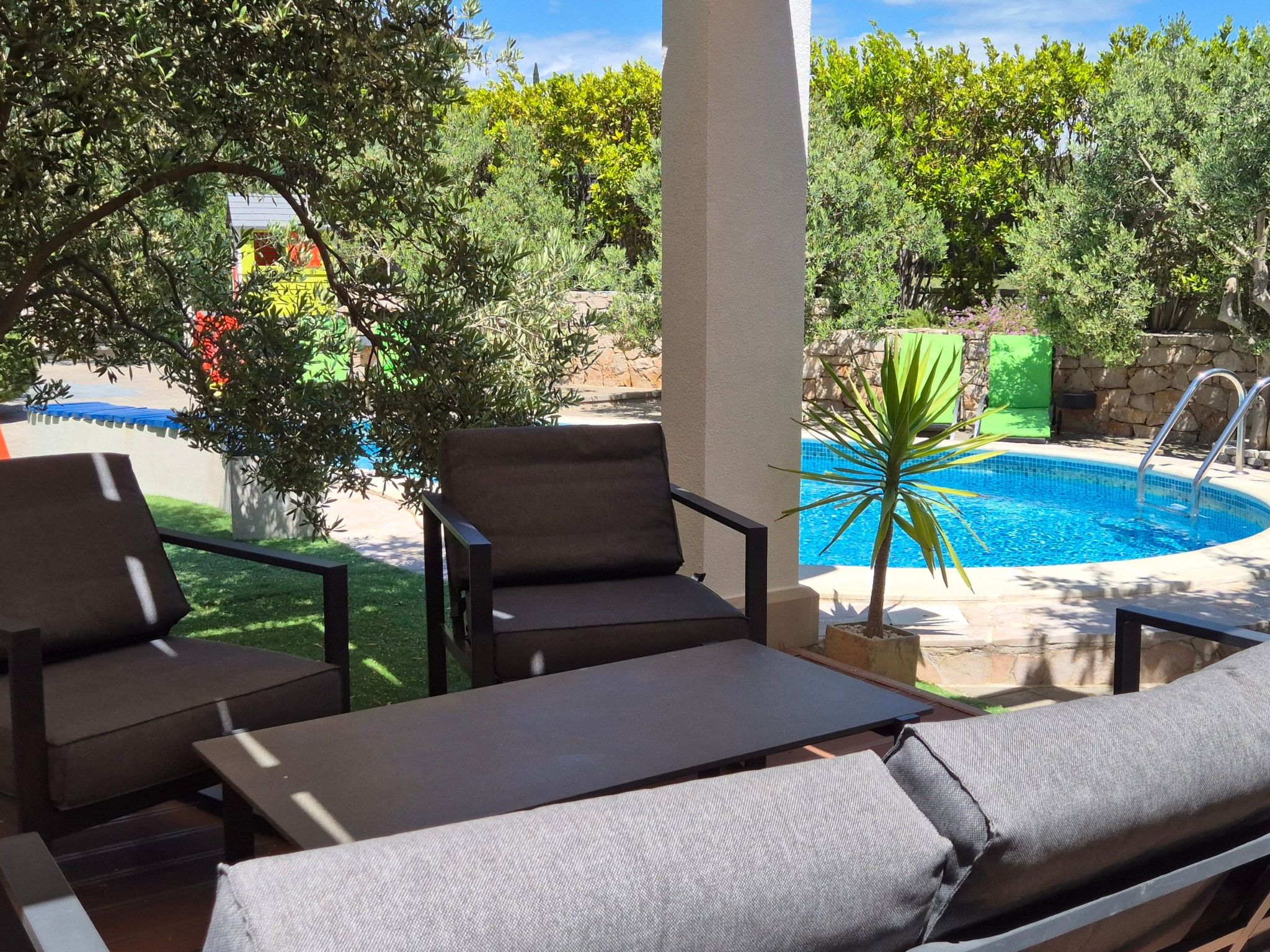 Komfortables Haus in Selca mit privatem Parkplatz-Drinnen