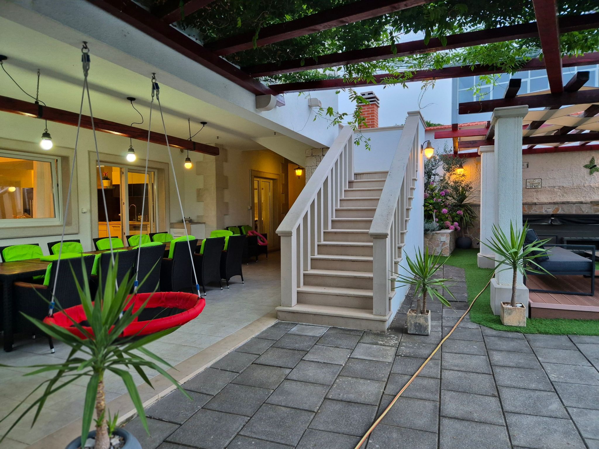 Komfortables Haus in Selca mit privatem Parkplatz-Drinnen