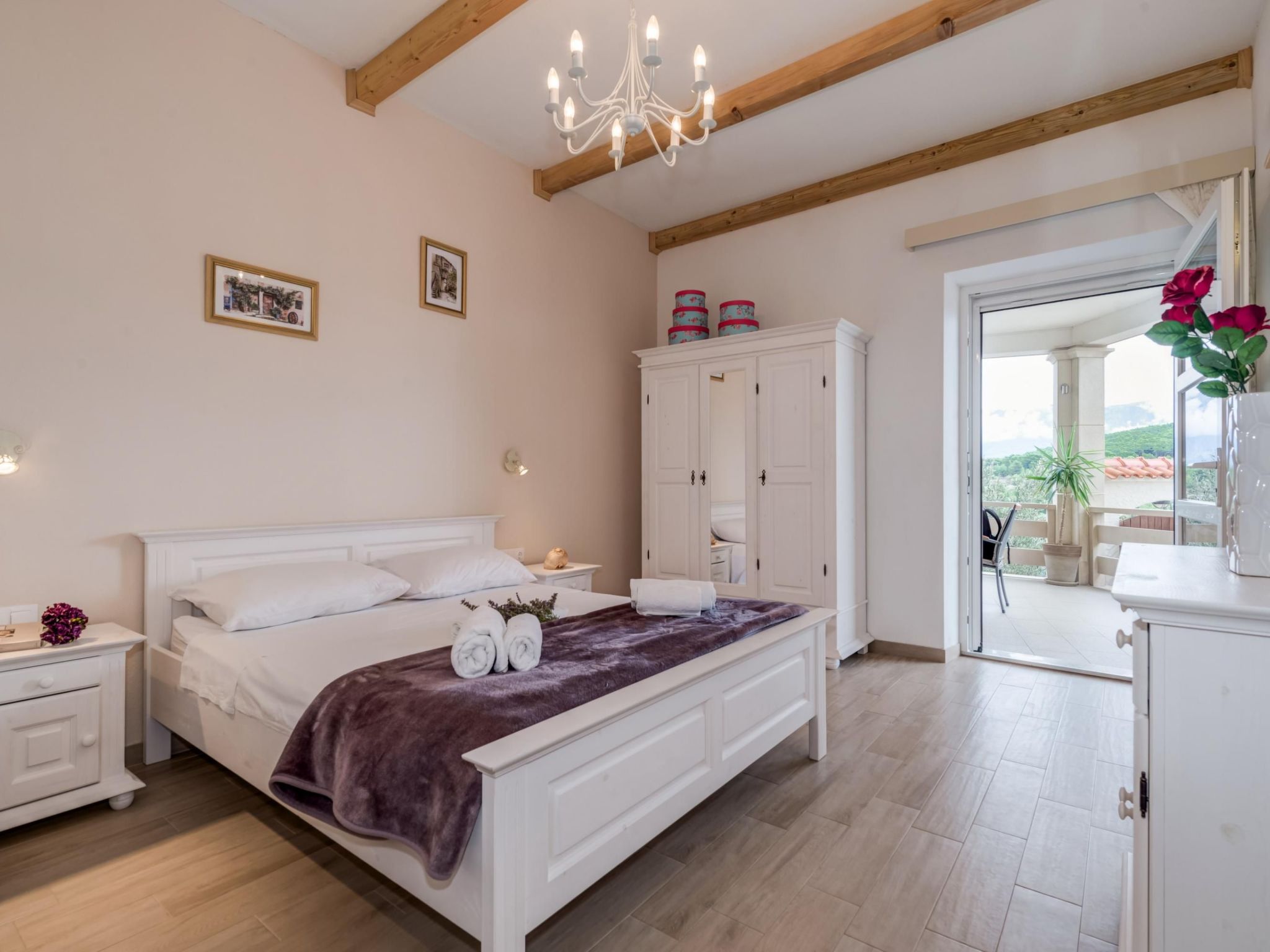 Ferienvilla "Lucian" mit Blick auf das Wasser-Drinnen