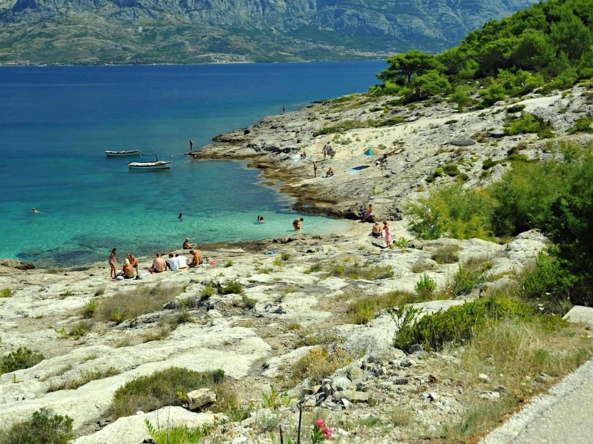 Ferienvilla "Lucian" mit Blick auf das Wasser-Drinnen