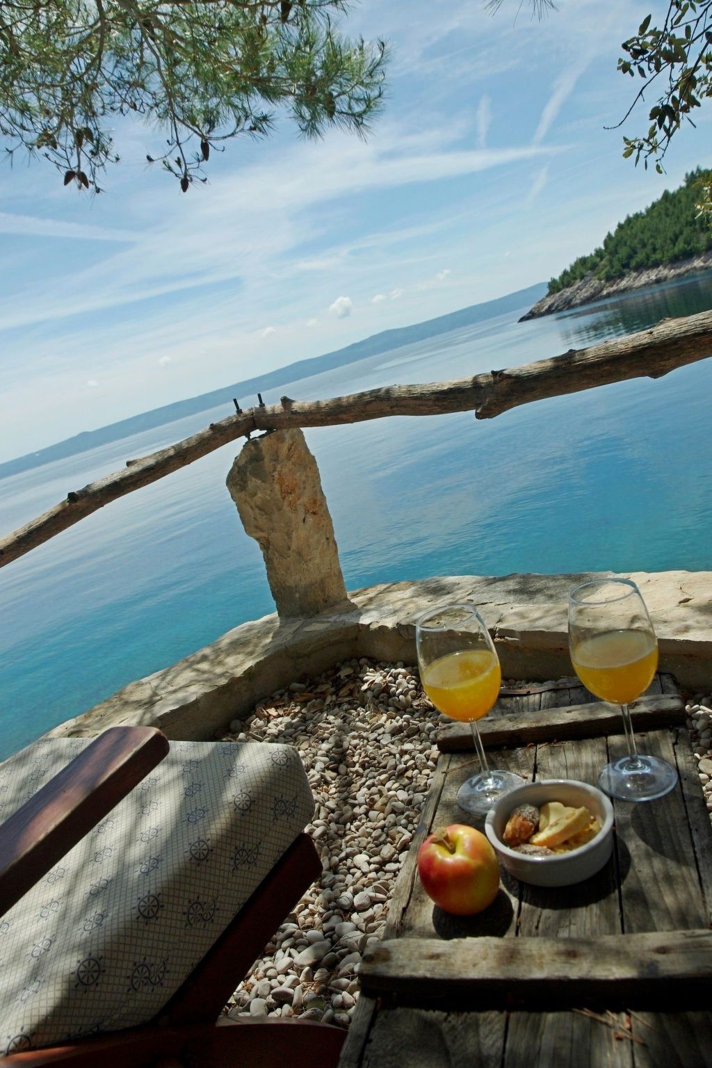In Selca mit Garten, Terrasse und Grill-Drinnen