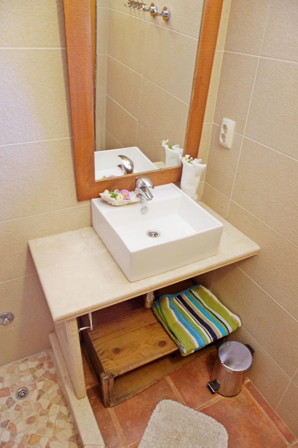 In Selca mit Garten, Terrasse und Grill-Drinnen