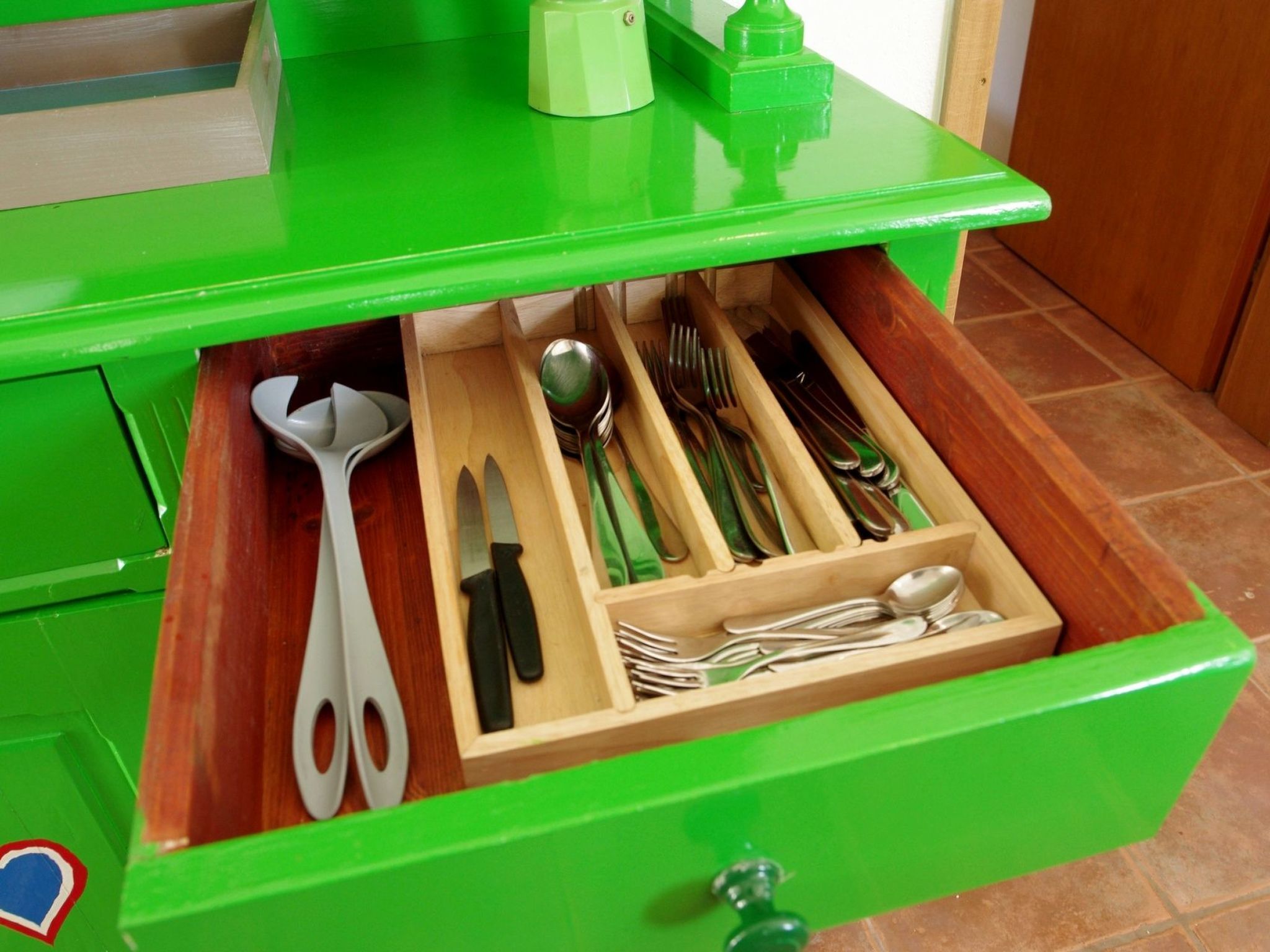 In Selca mit Garten, Terrasse und Grill-Drinnen