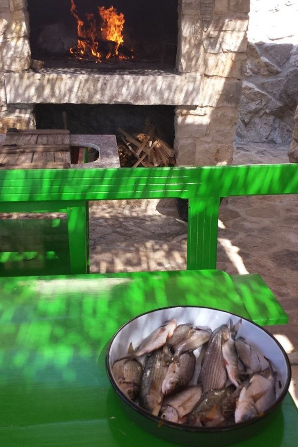 In Selca mit Garten, Terrasse und Grill-Drinnen