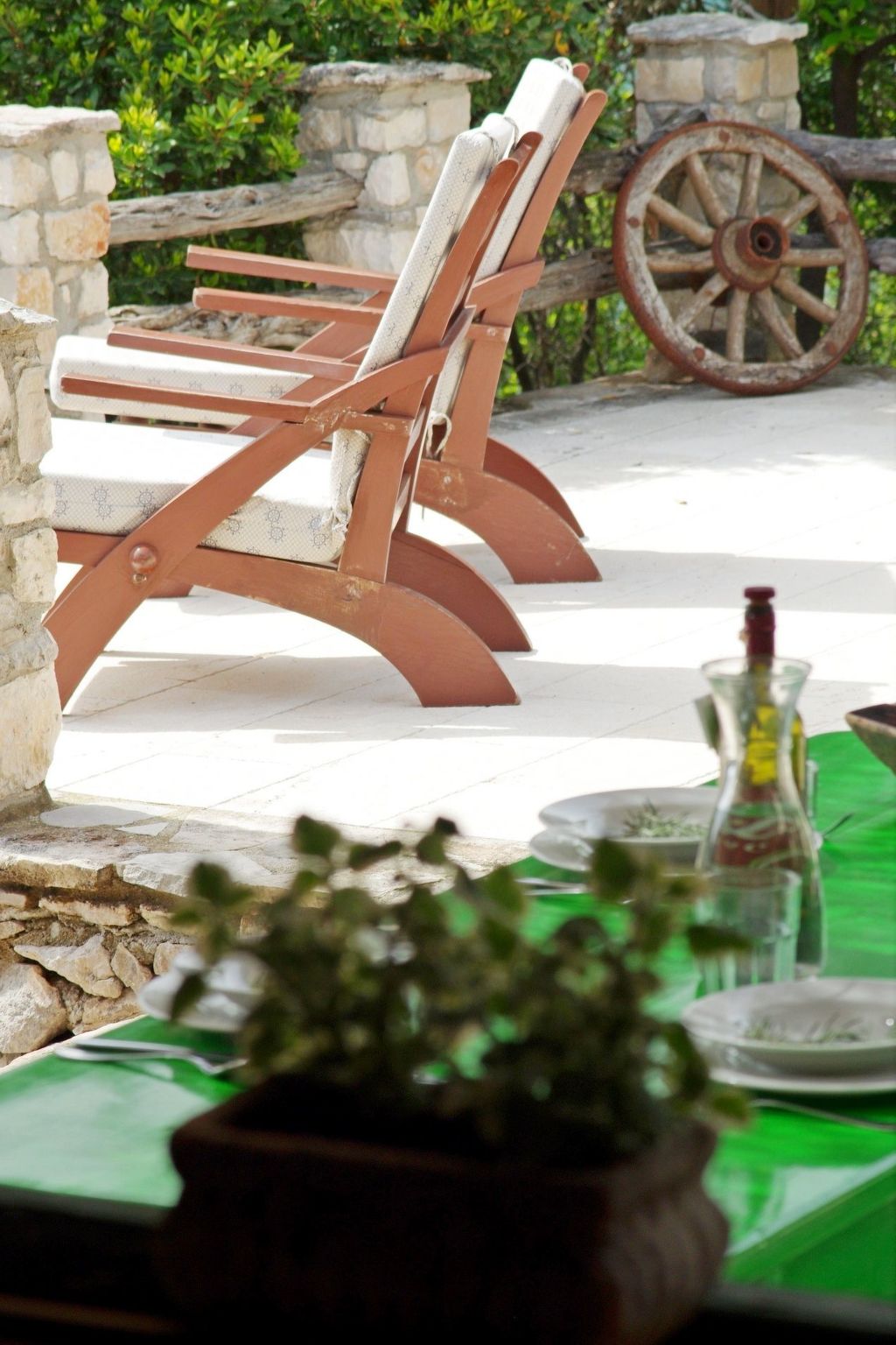 In Selca mit Garten, Terrasse und Grill-Drinnen