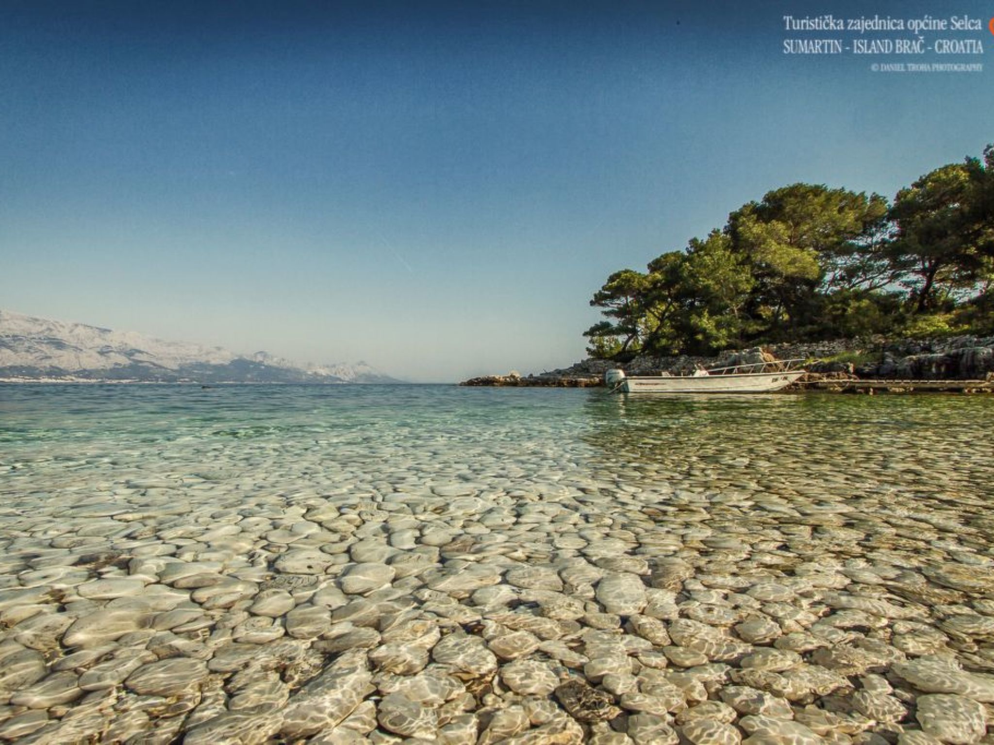 In Selca mit Garten, Terrasse und Grill-Drinnen