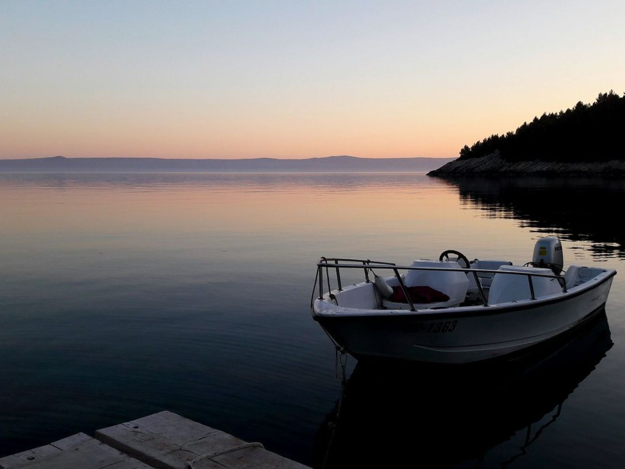 In Selca mit Garten, Terrasse und Grill-Drinnen