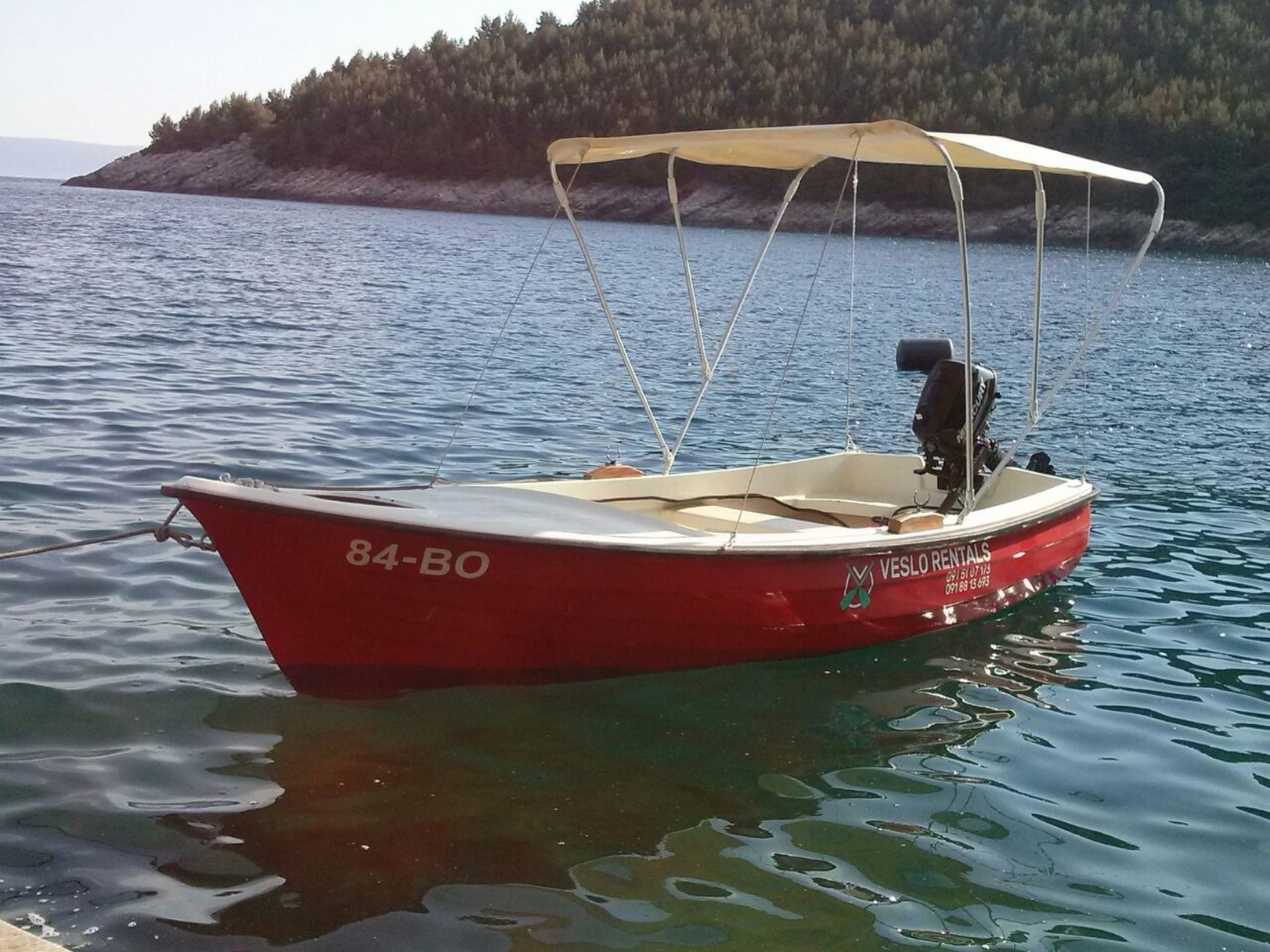 In Selca mit Garten, Terrasse und Grill