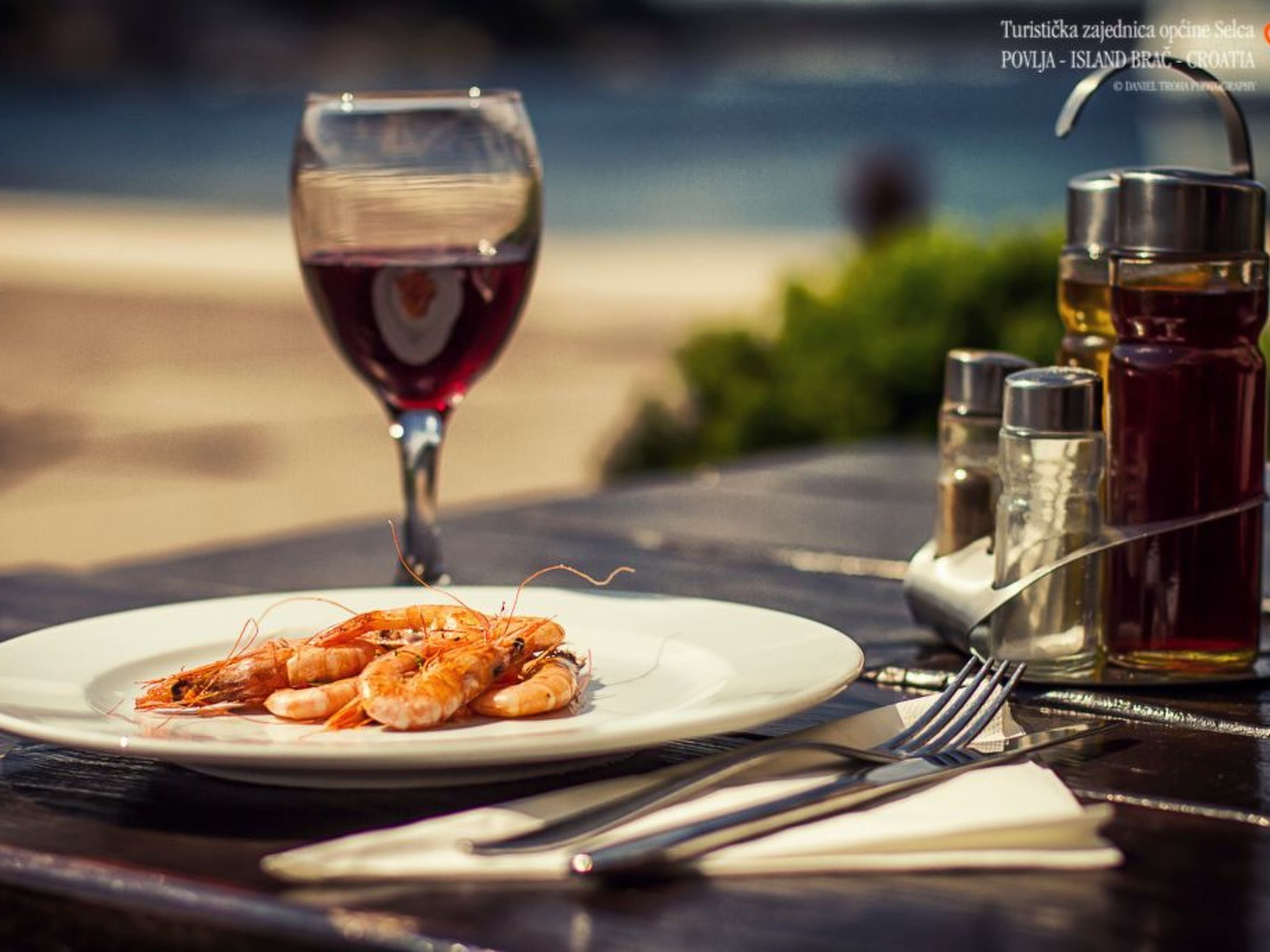 In Selca mit Garten, Terrasse und Grill