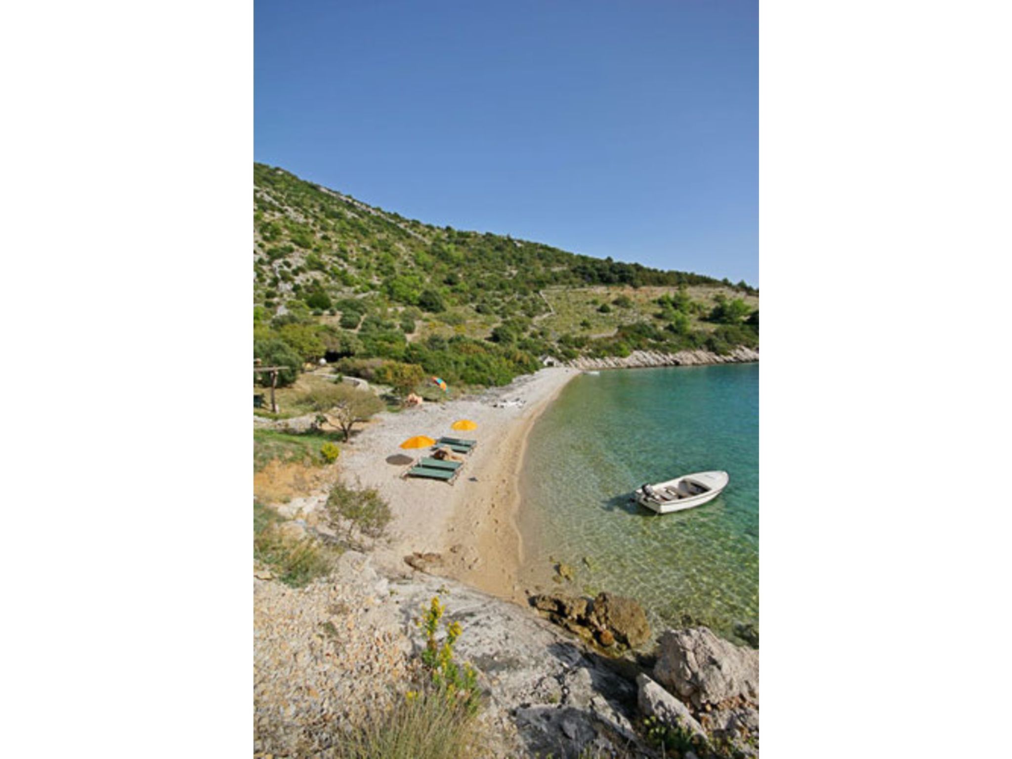 mit Blick auf das Wasser Villa in Brac Island
