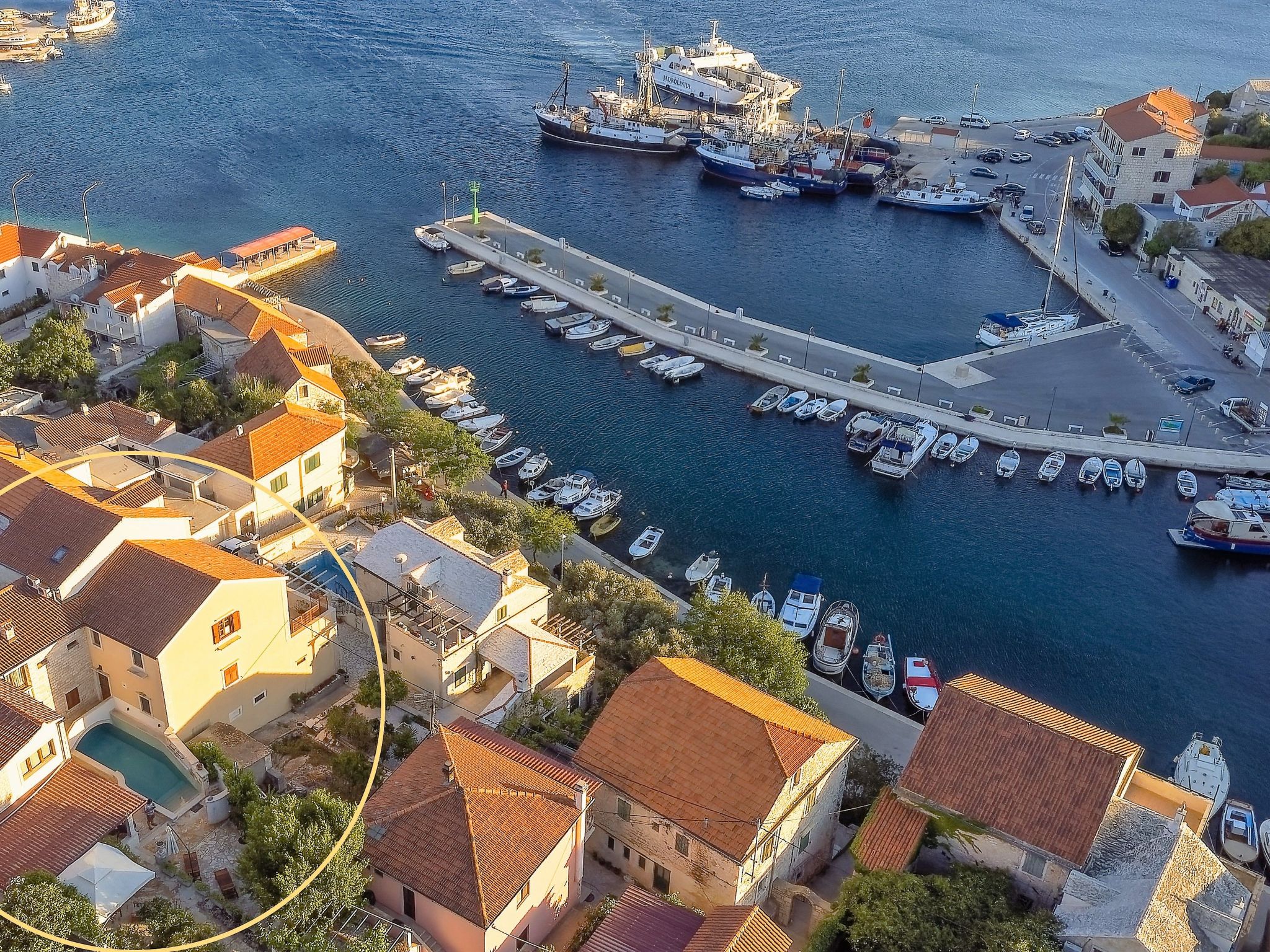 Ferienvilla "Laurus" mit Blick auf das Wasser-Binnen