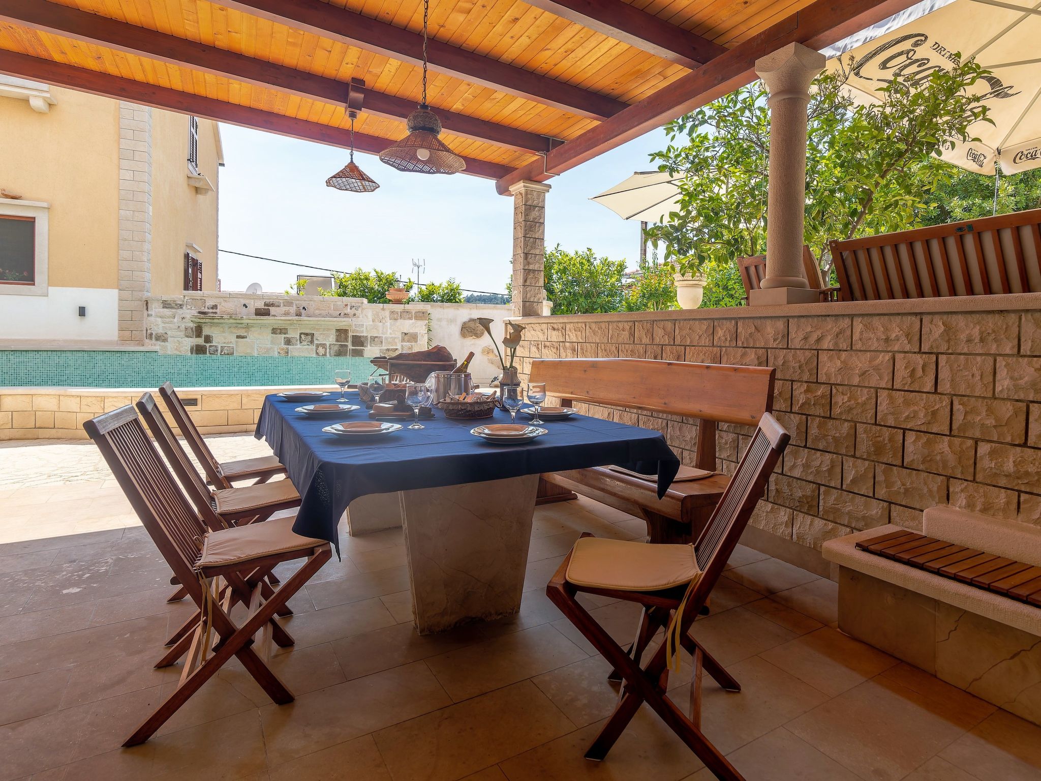 Ferienvilla "Laurus" mit Blick auf das Wasser-Binnen