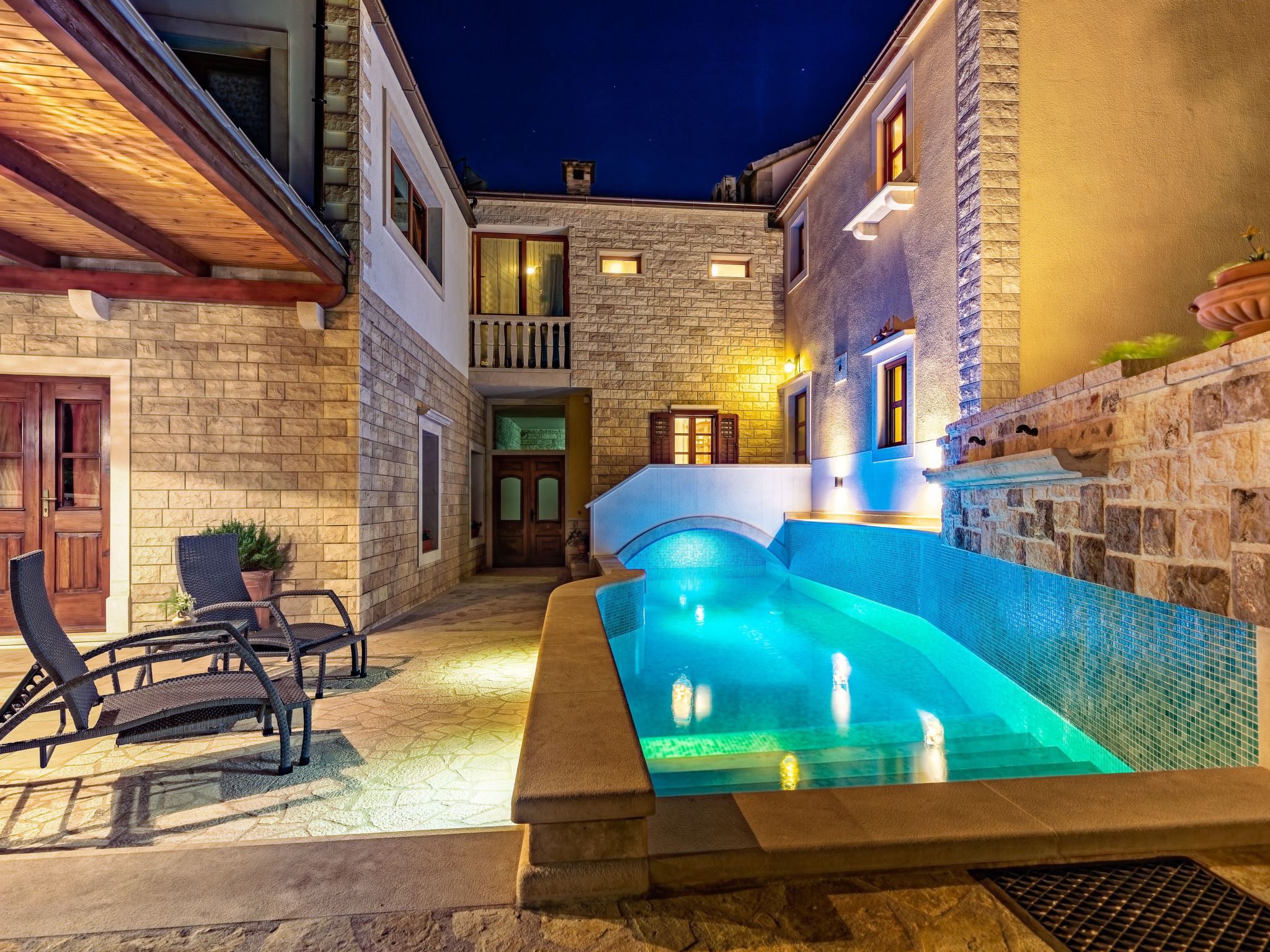 Ferienvilla "Laurus" mit Blick auf das Wasser-Binnen